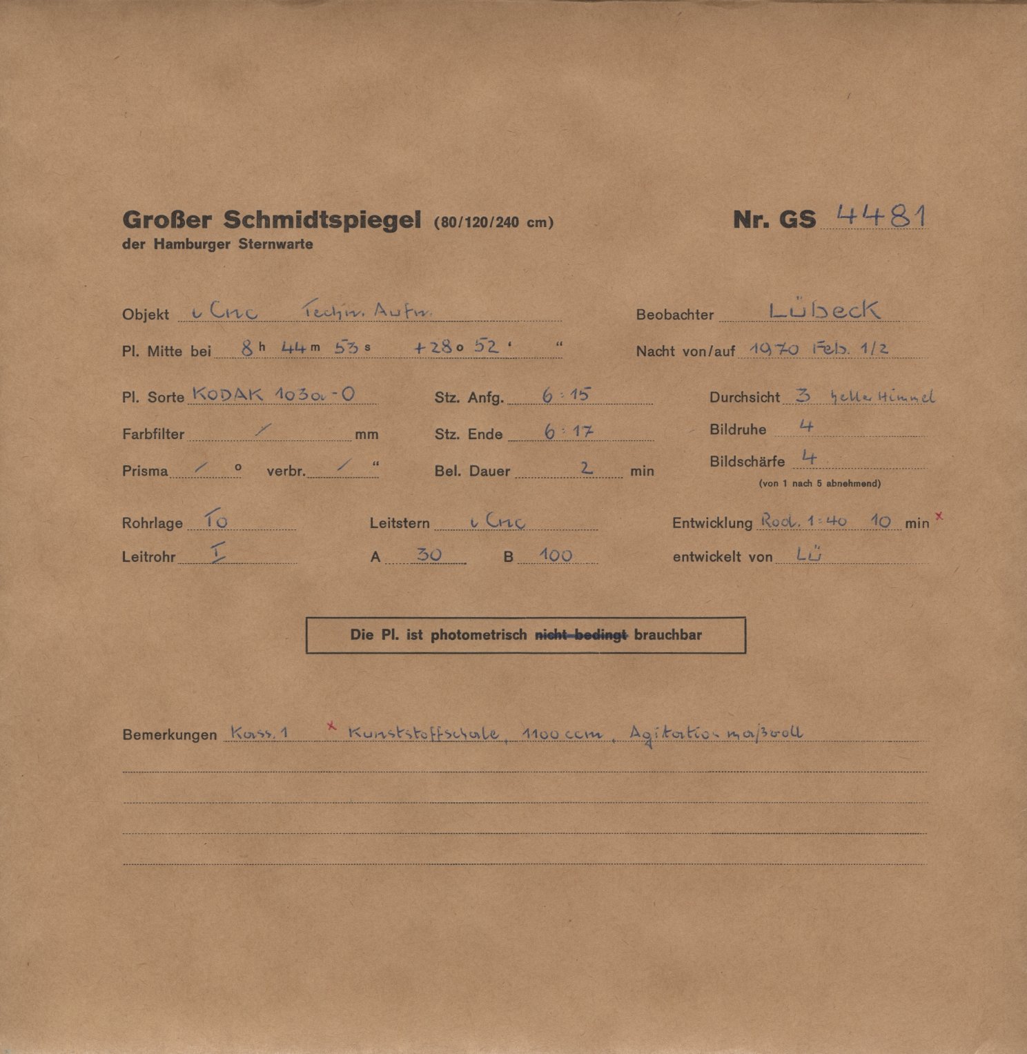 Logpage