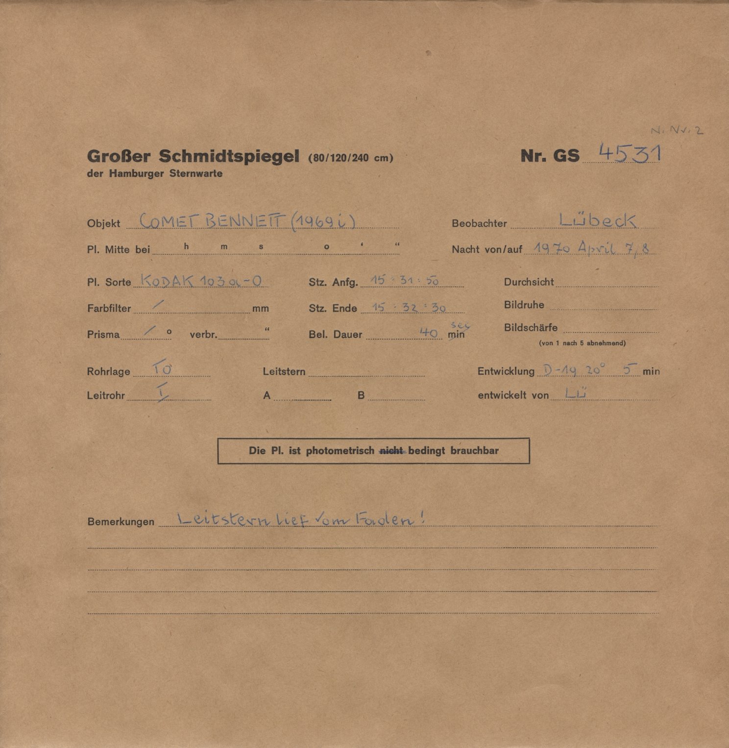 Logpage