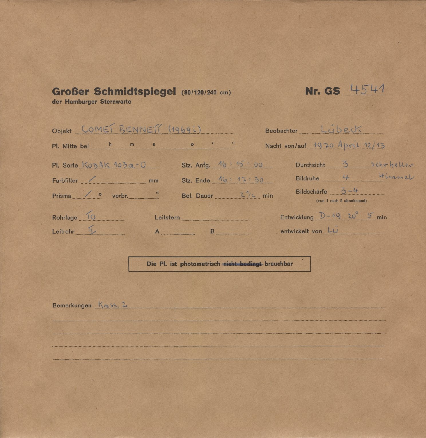 Logpage