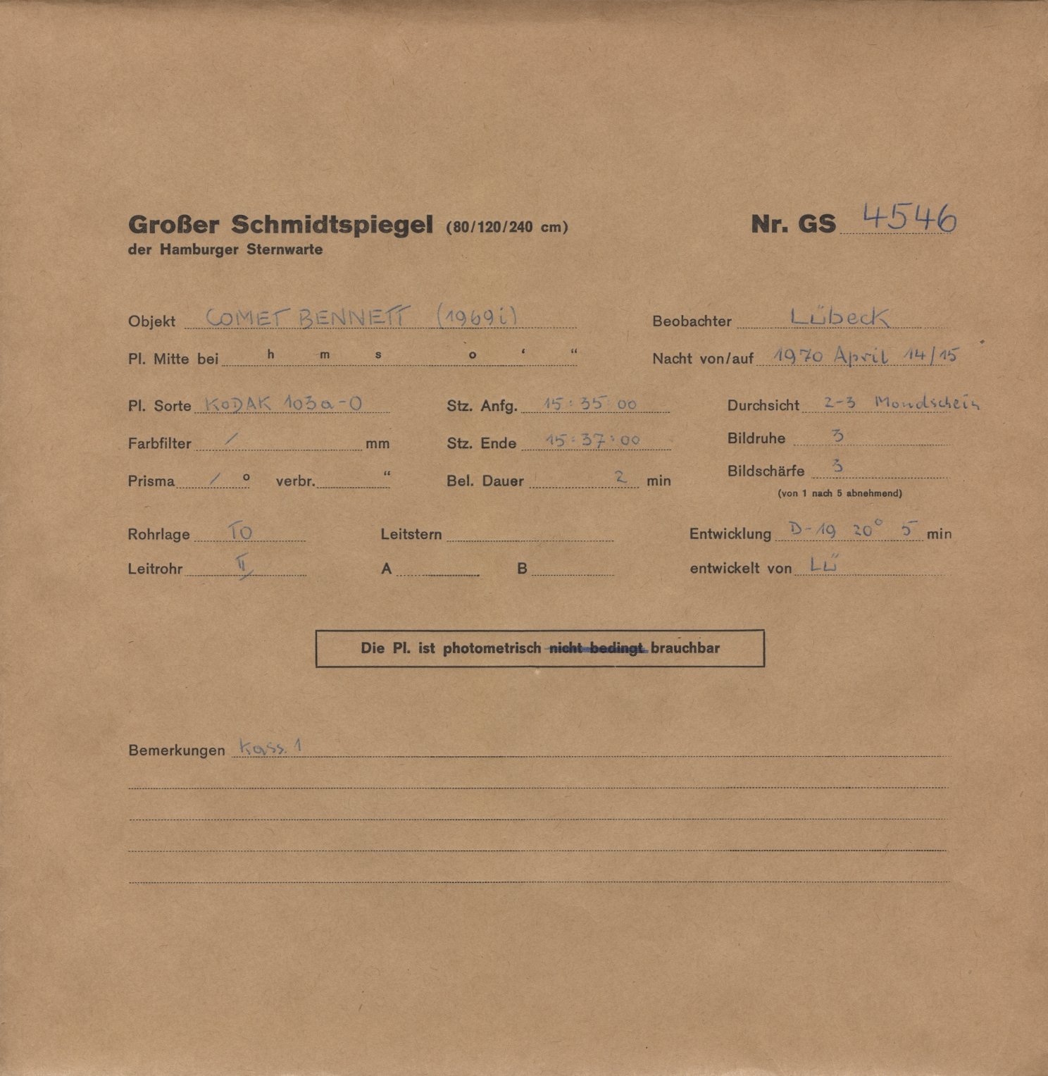 Logpage