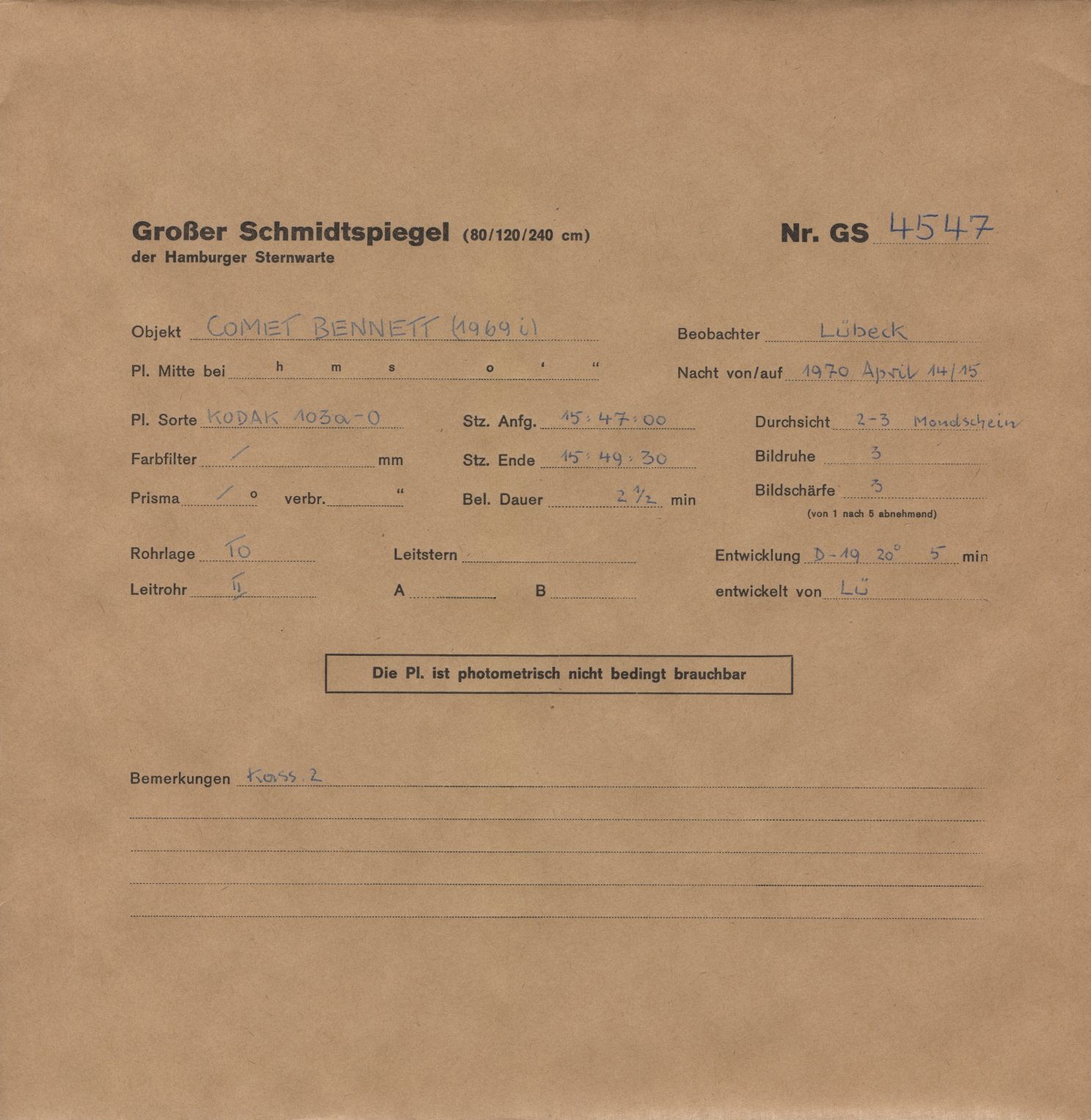 Logpage