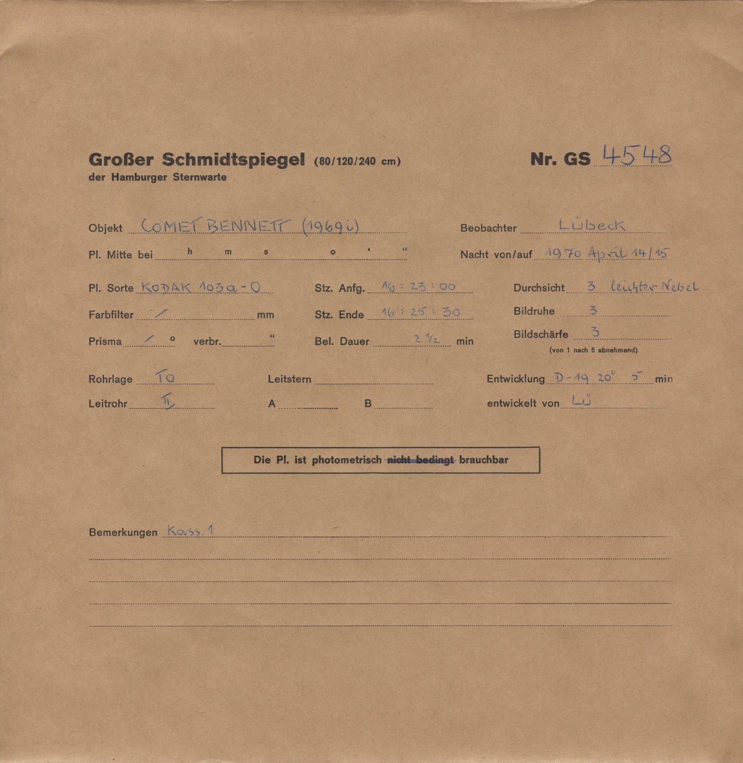 Logpage
