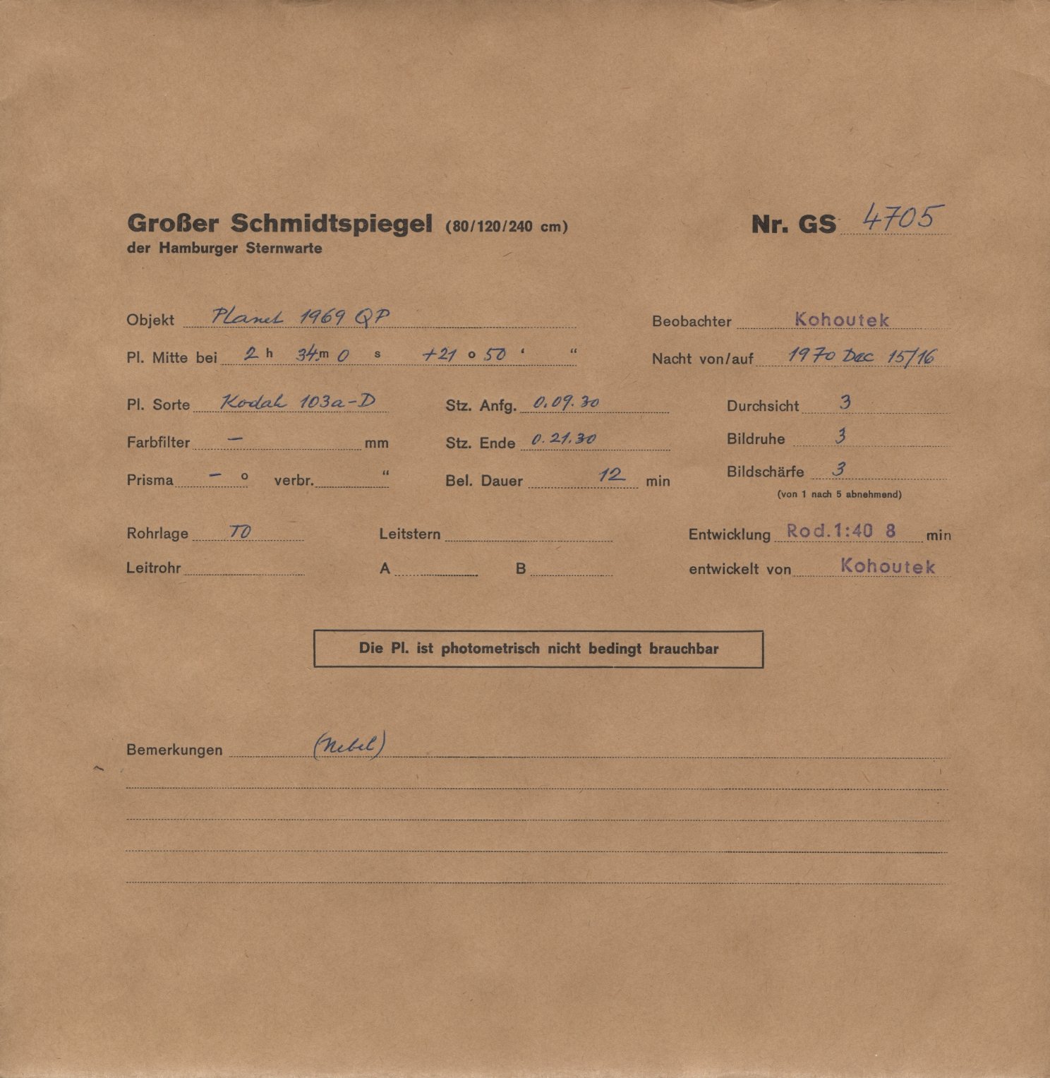 Logpage