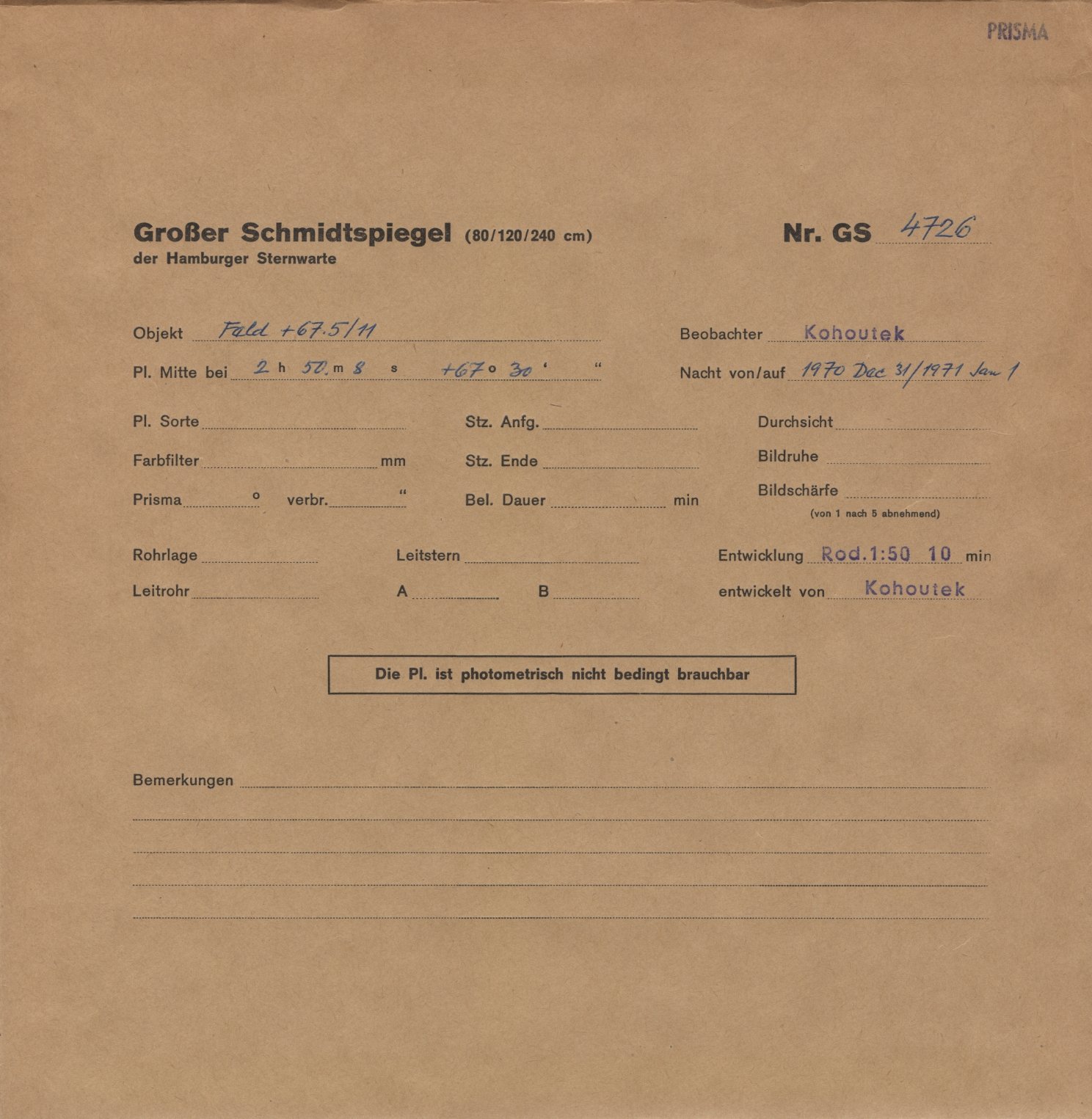 Logpage