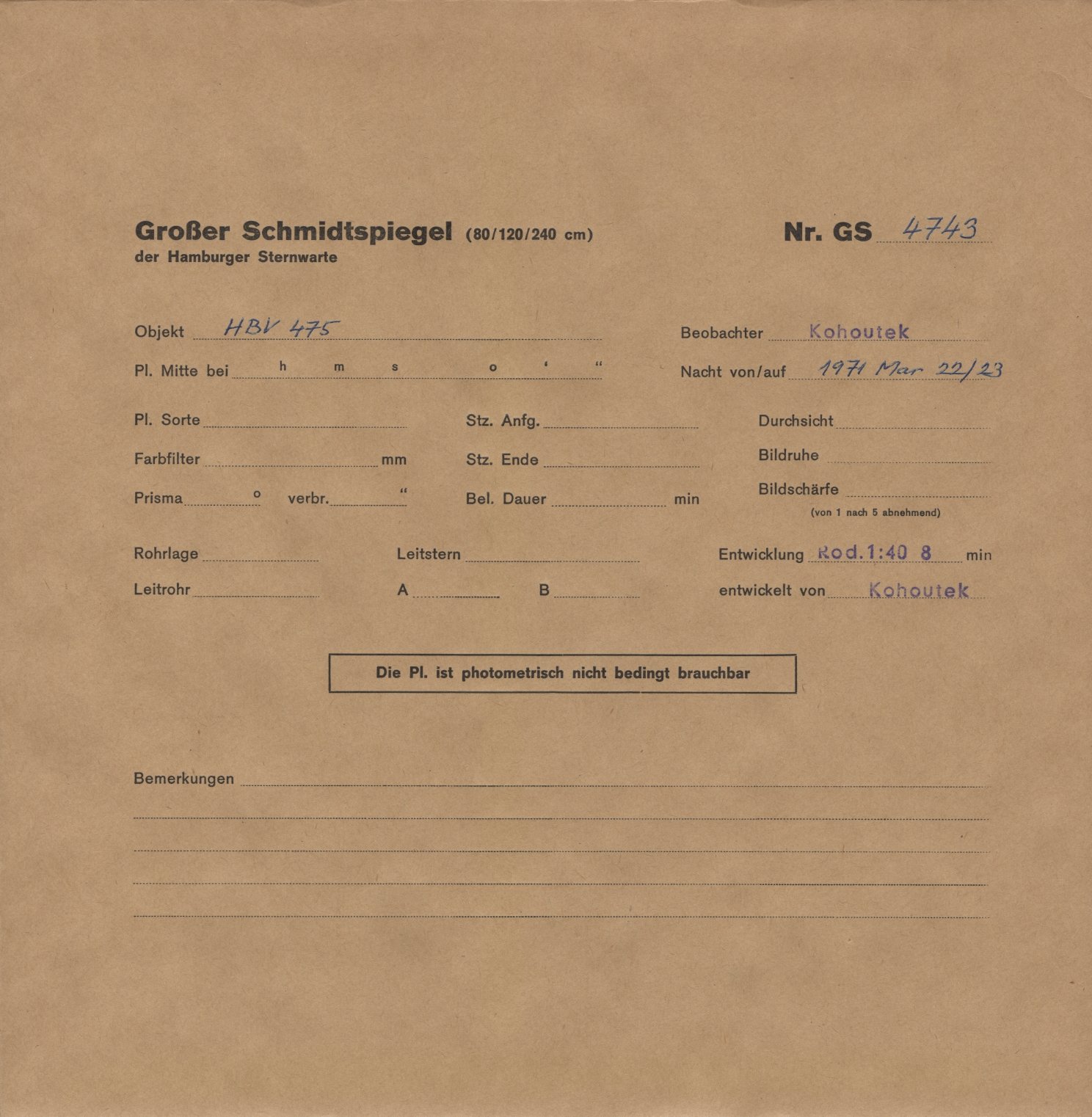 Logpage