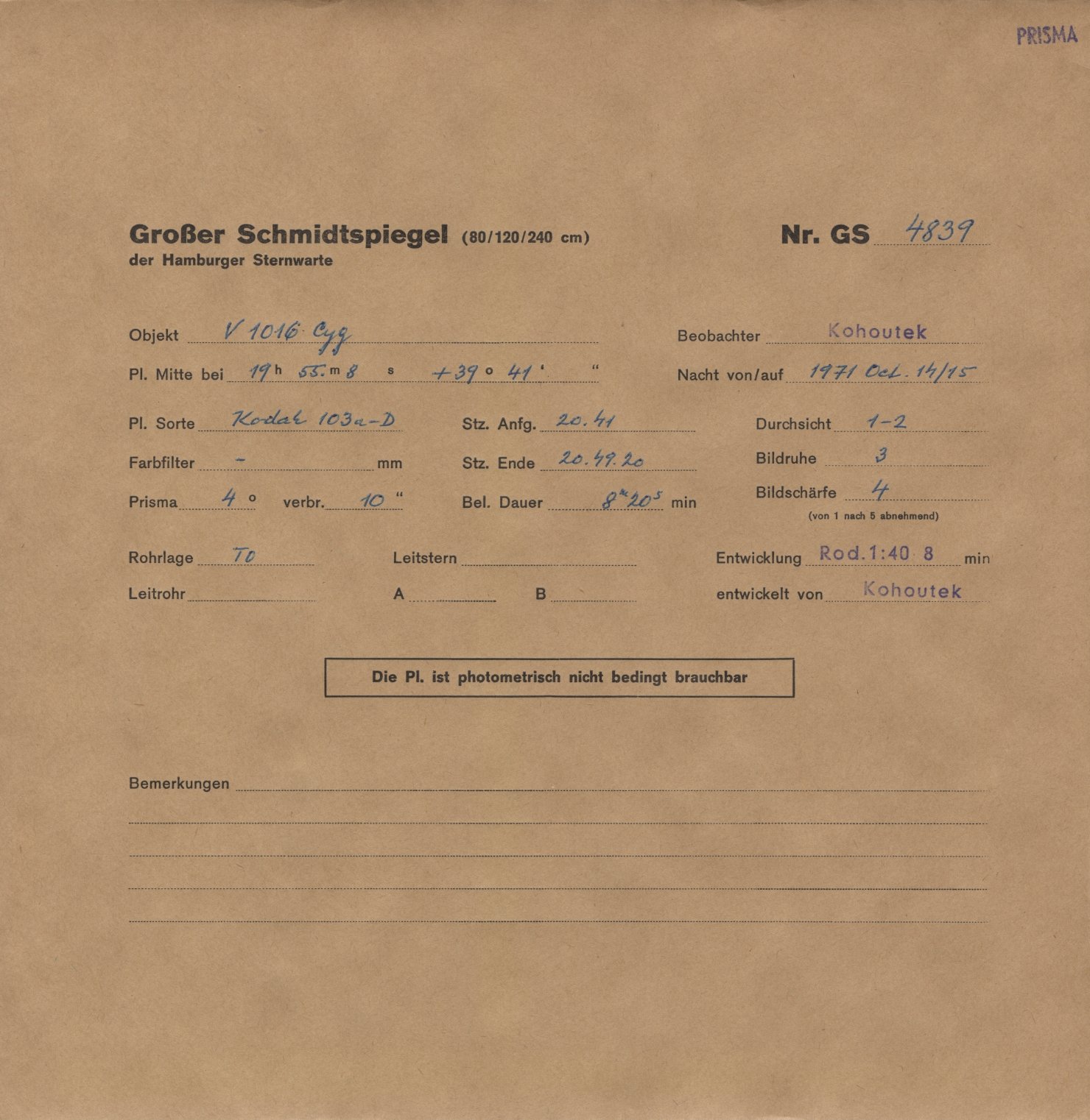 Logpage