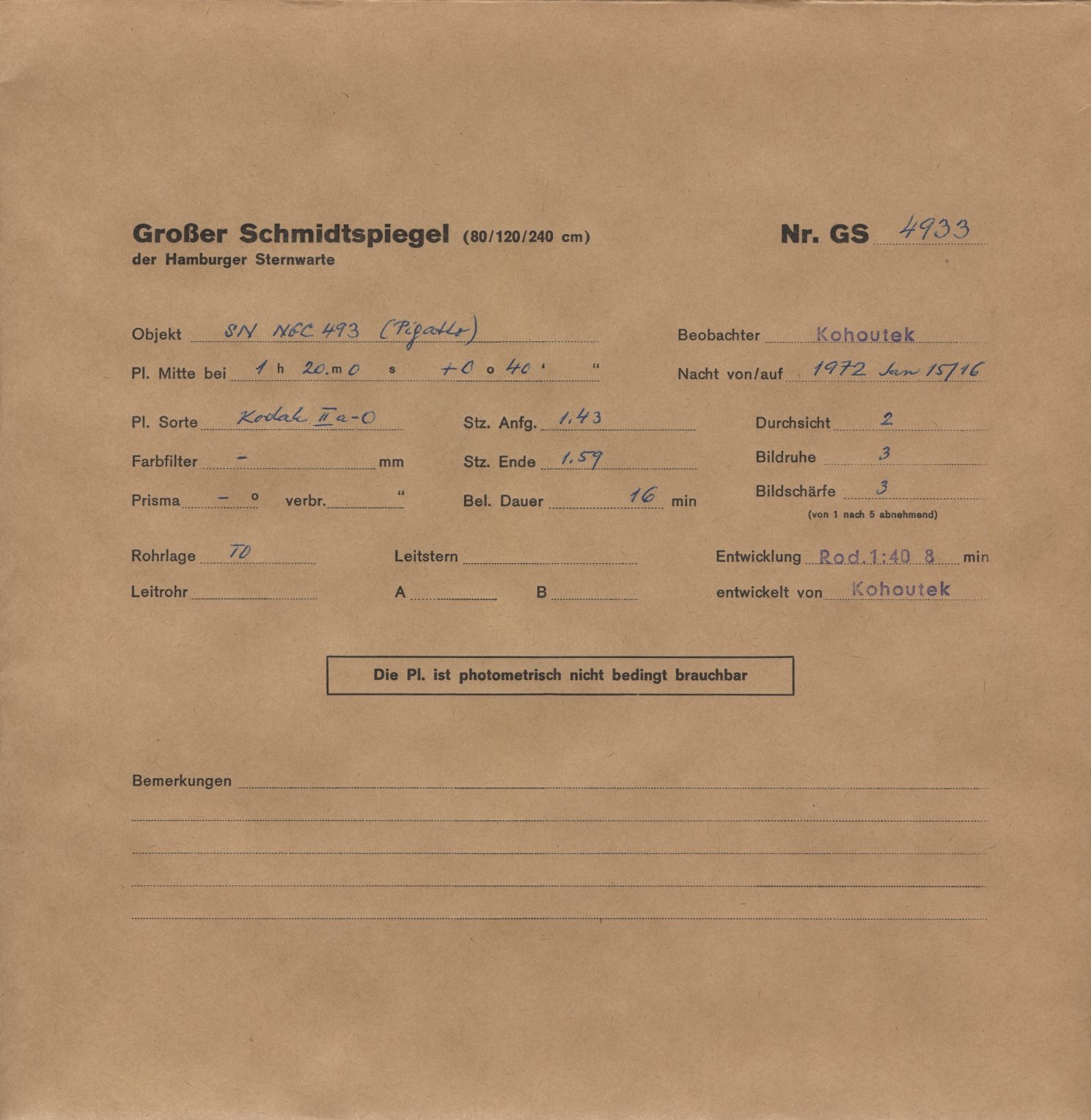 Logpage