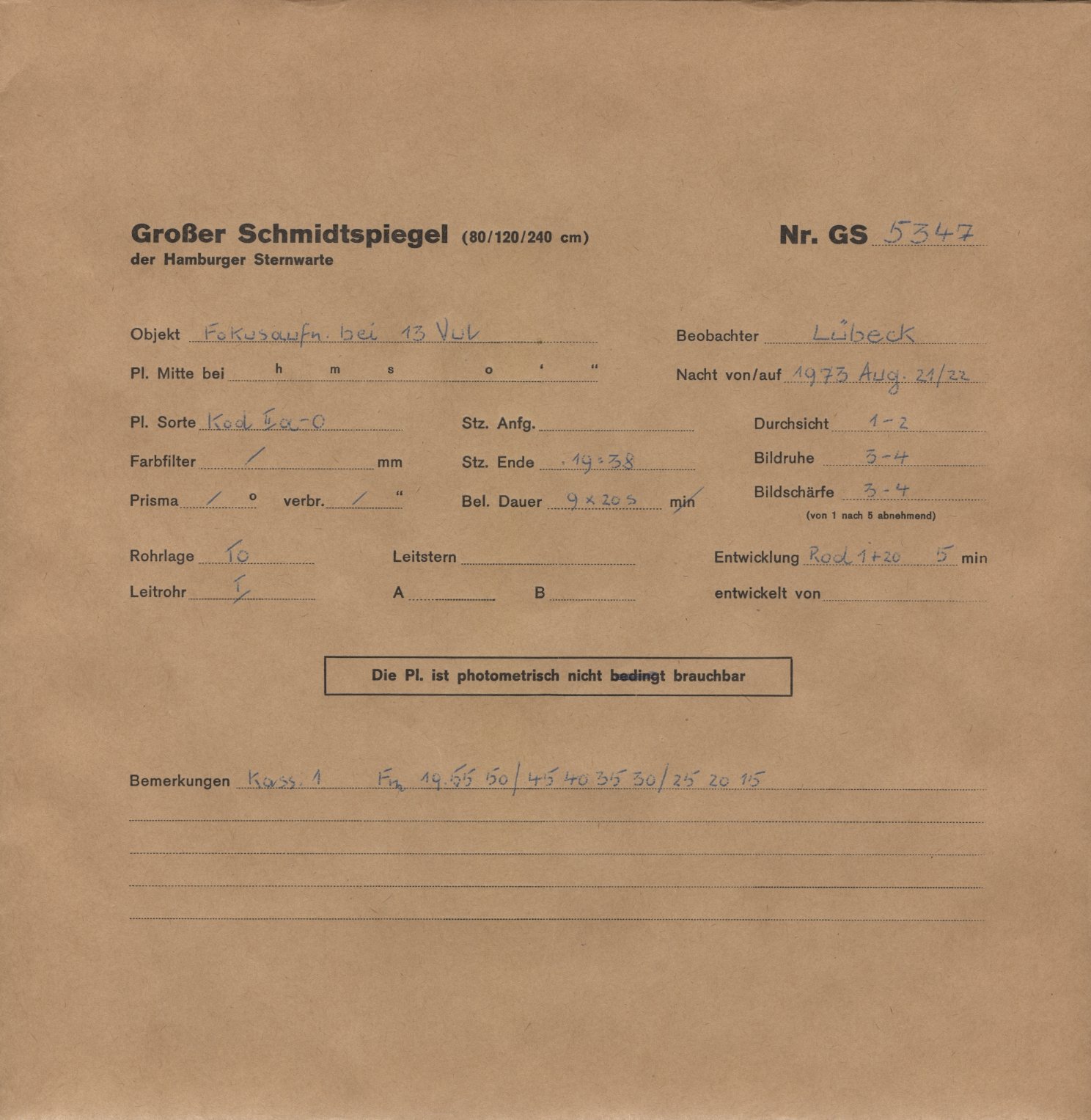 Logpage