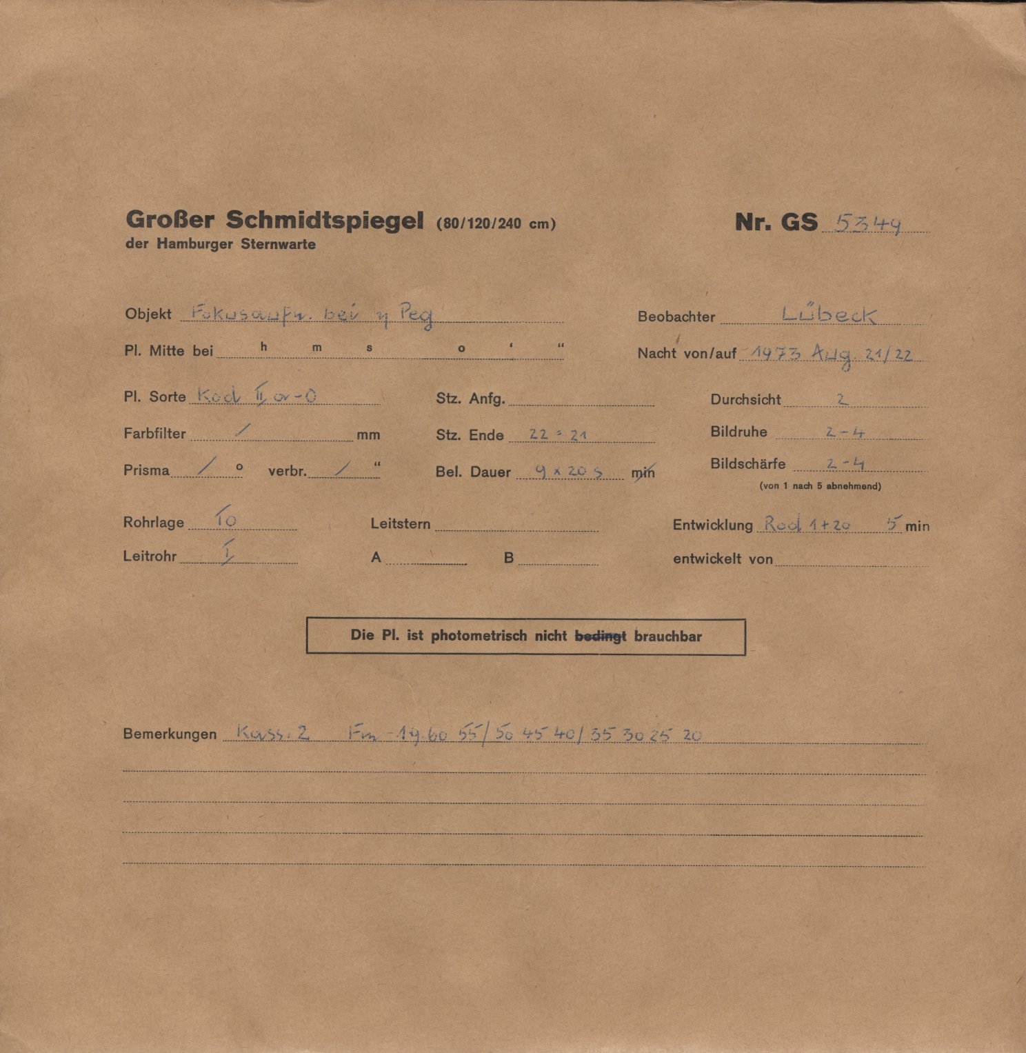 Logpage