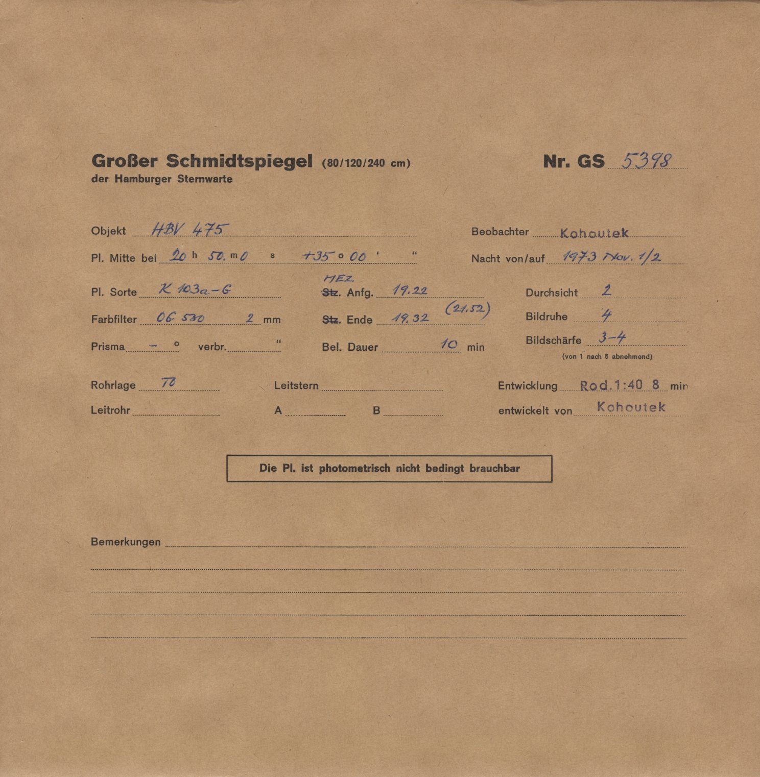 Logpage