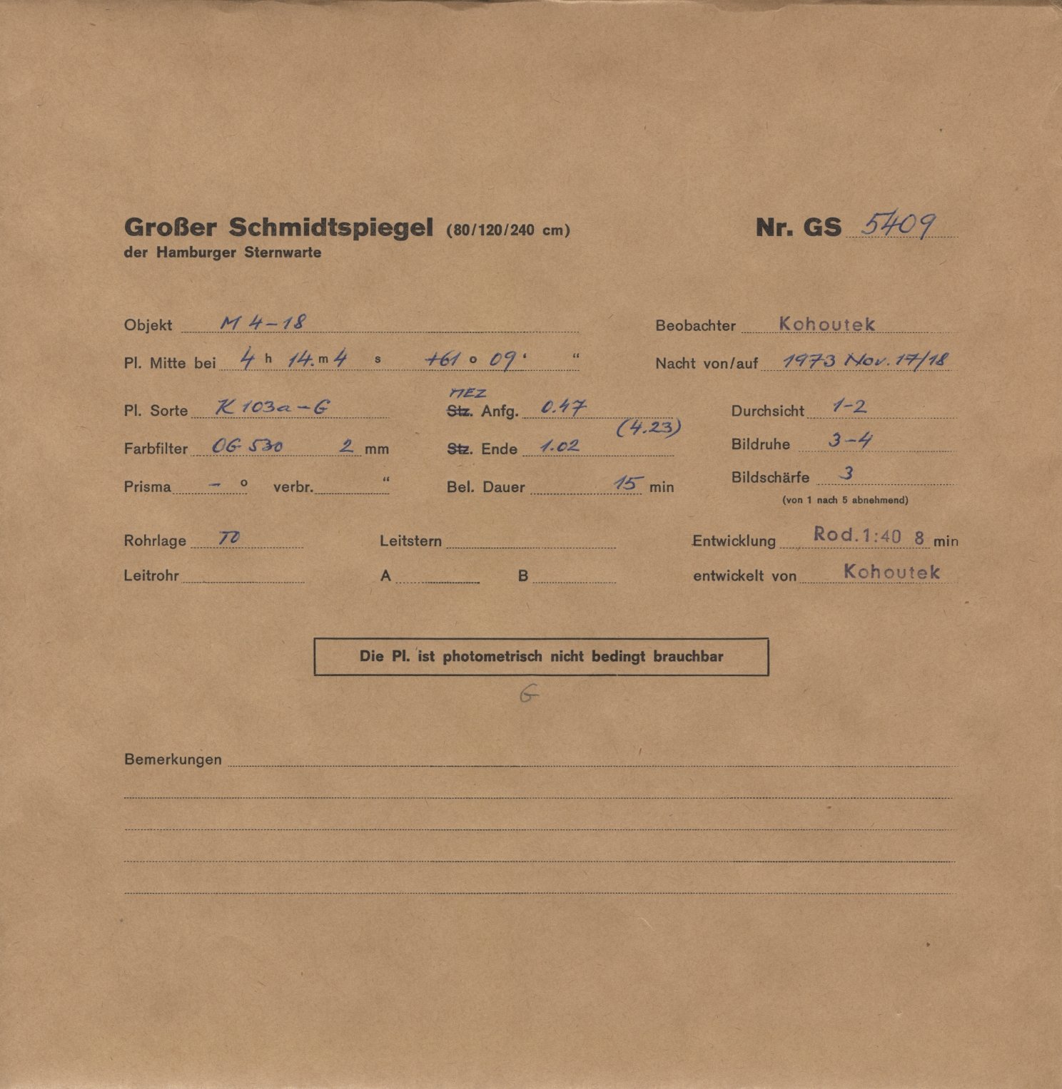 Logpage