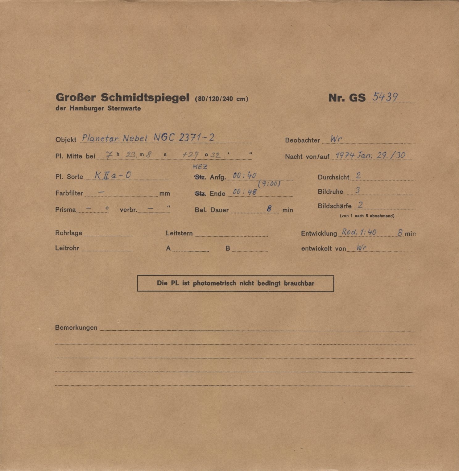 Logpage