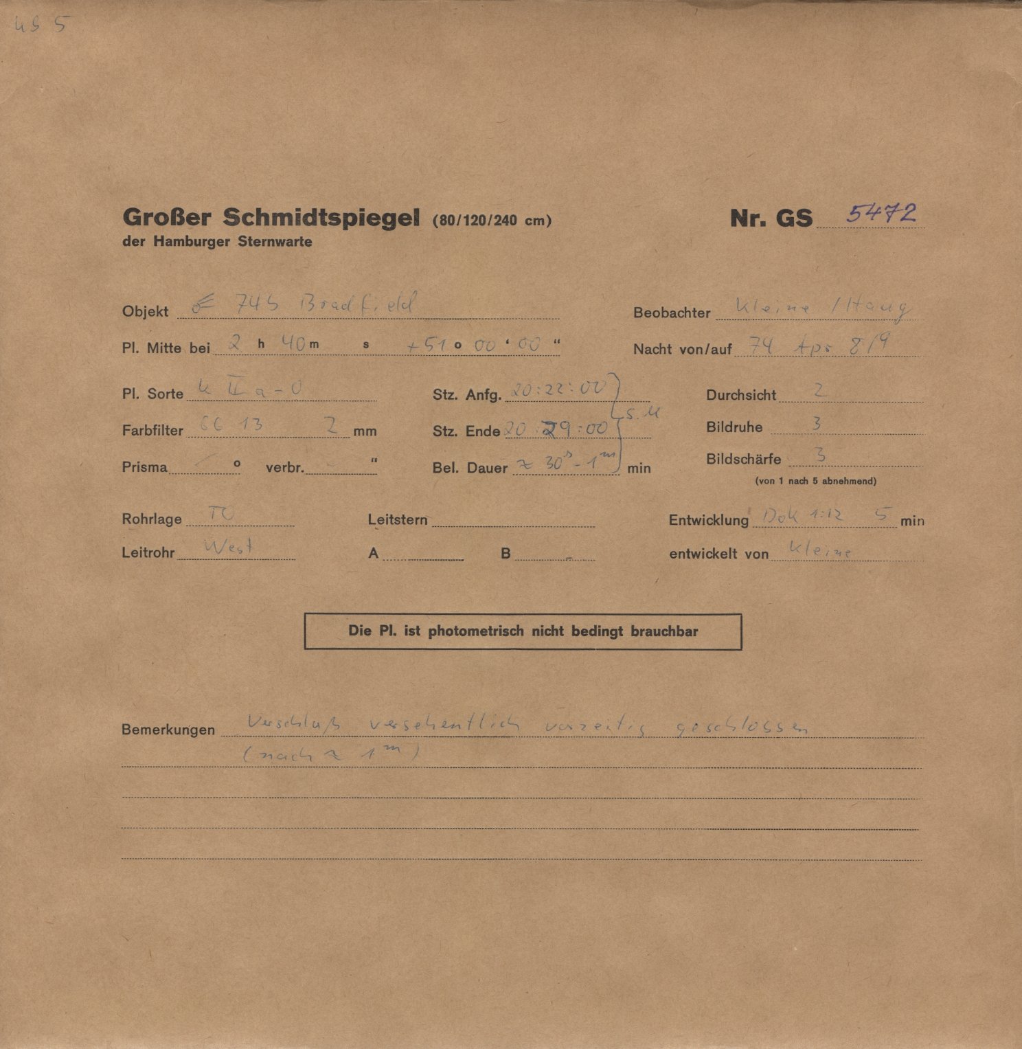 Logpage