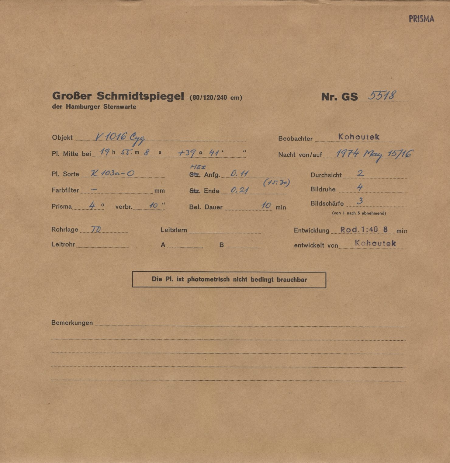 Logpage