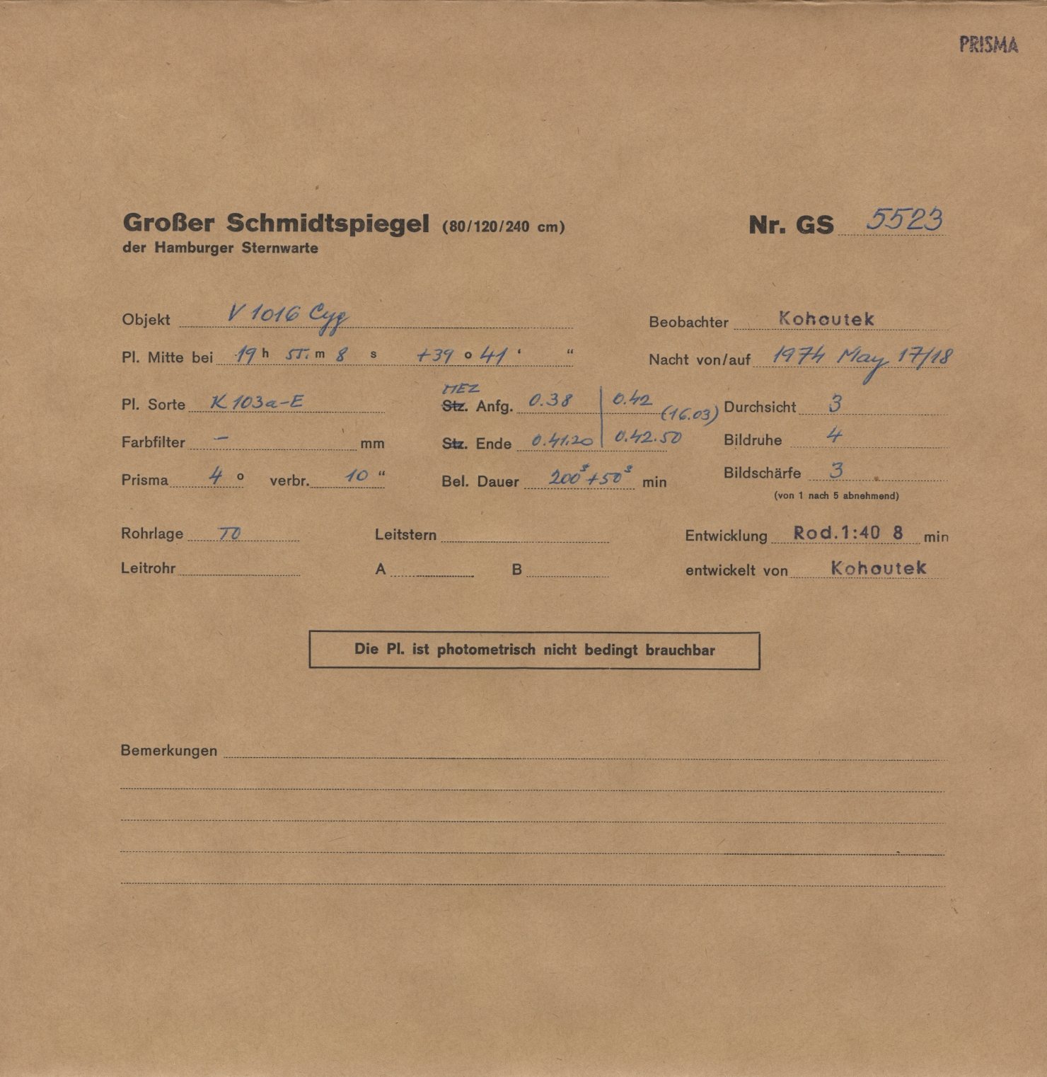 Logpage