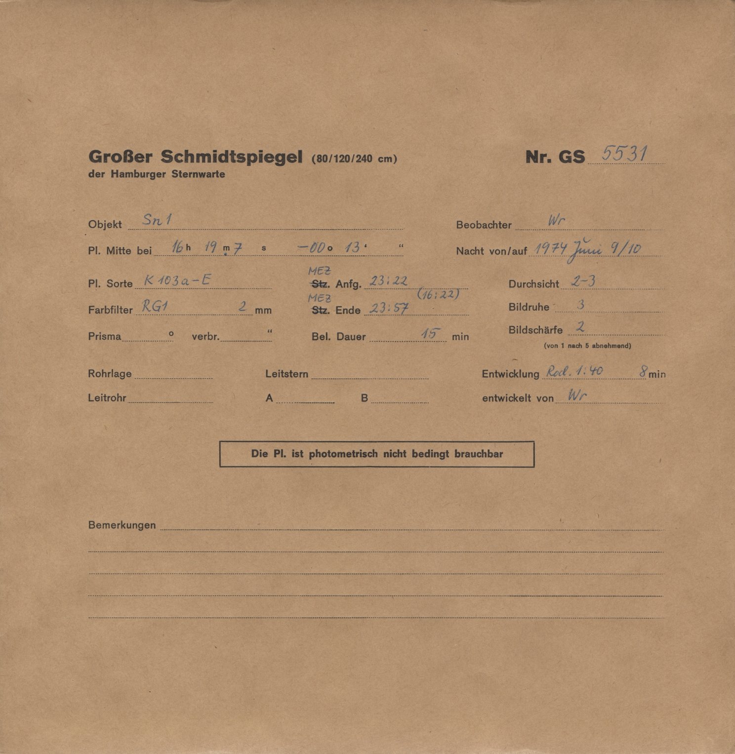 Logpage