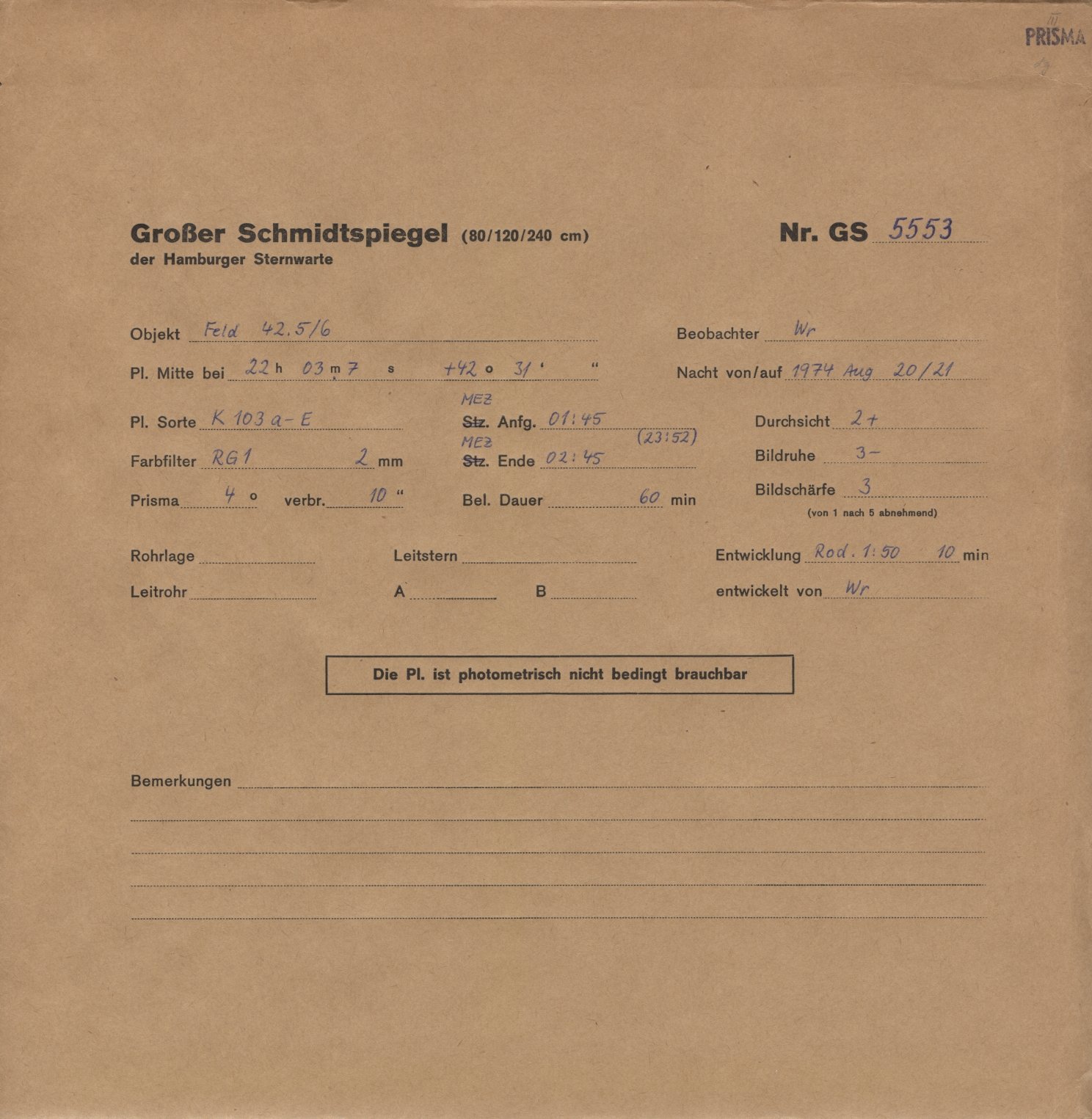 Logpage