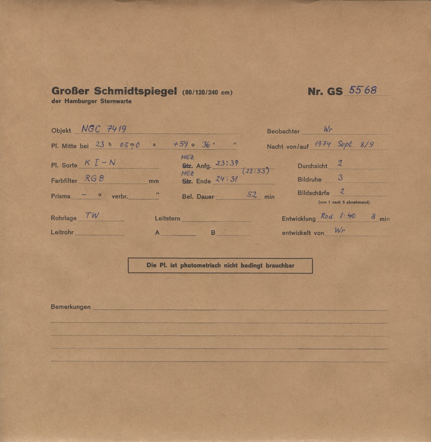 Logpage
