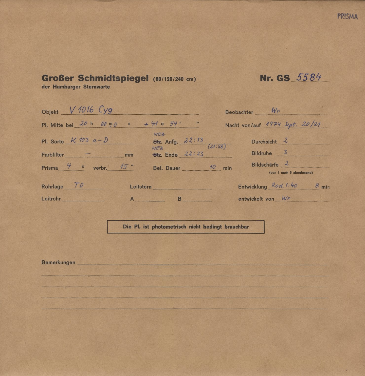 Logpage
