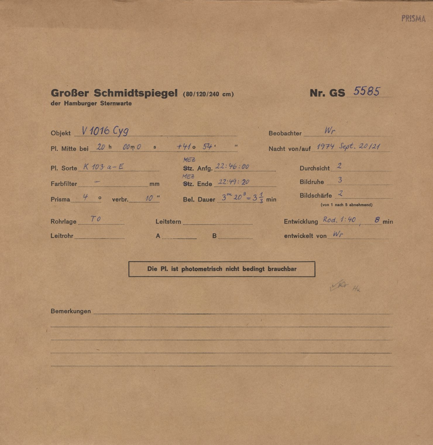 Logpage