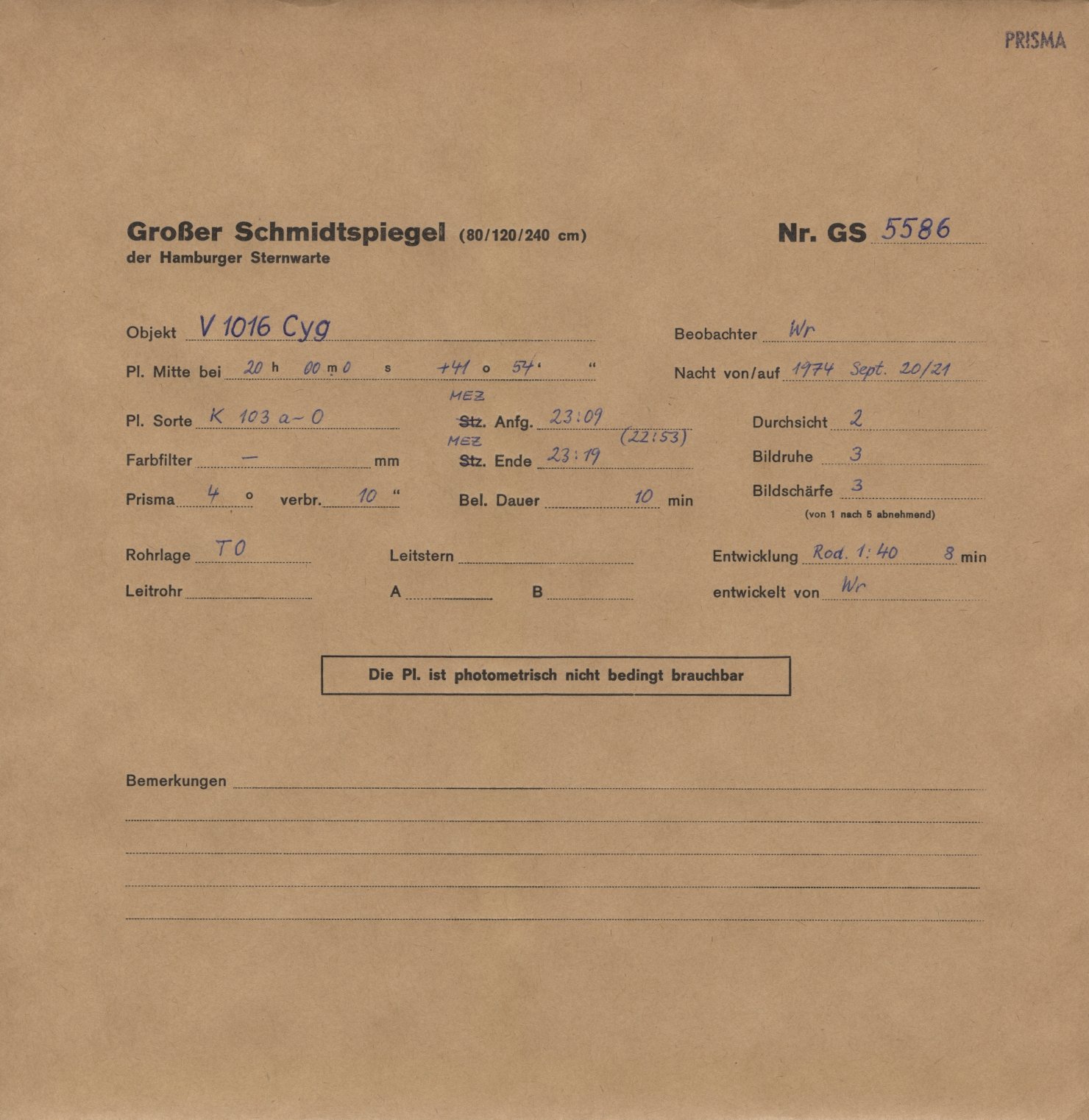 Logpage