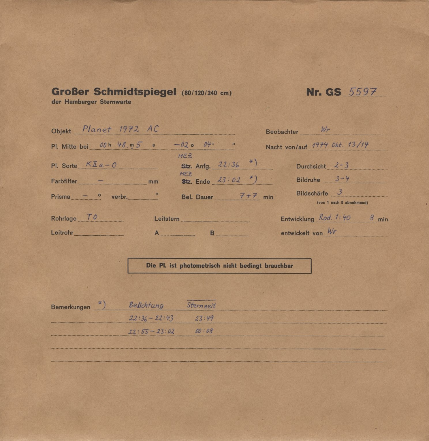 Logpage