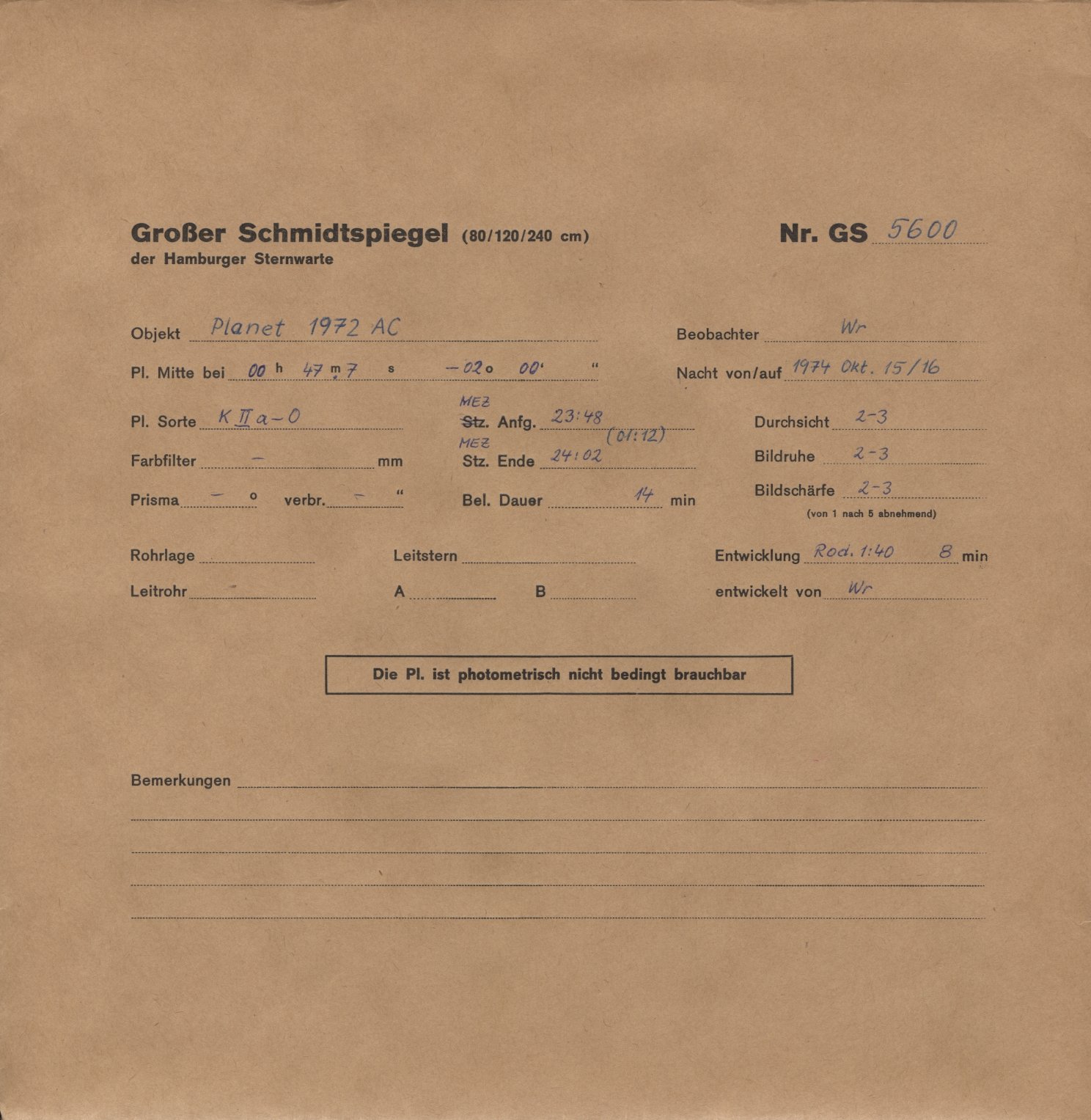 Logpage