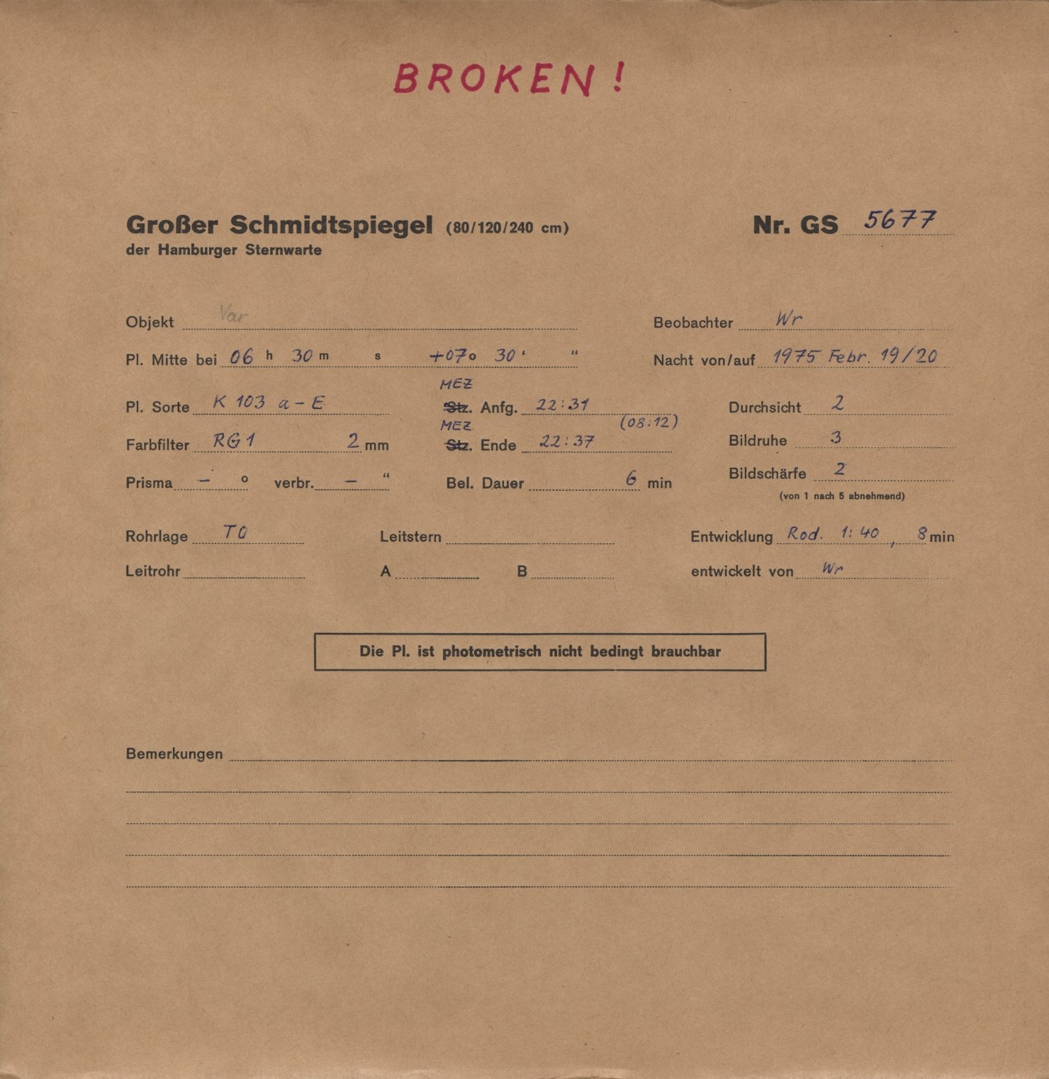 Logpage