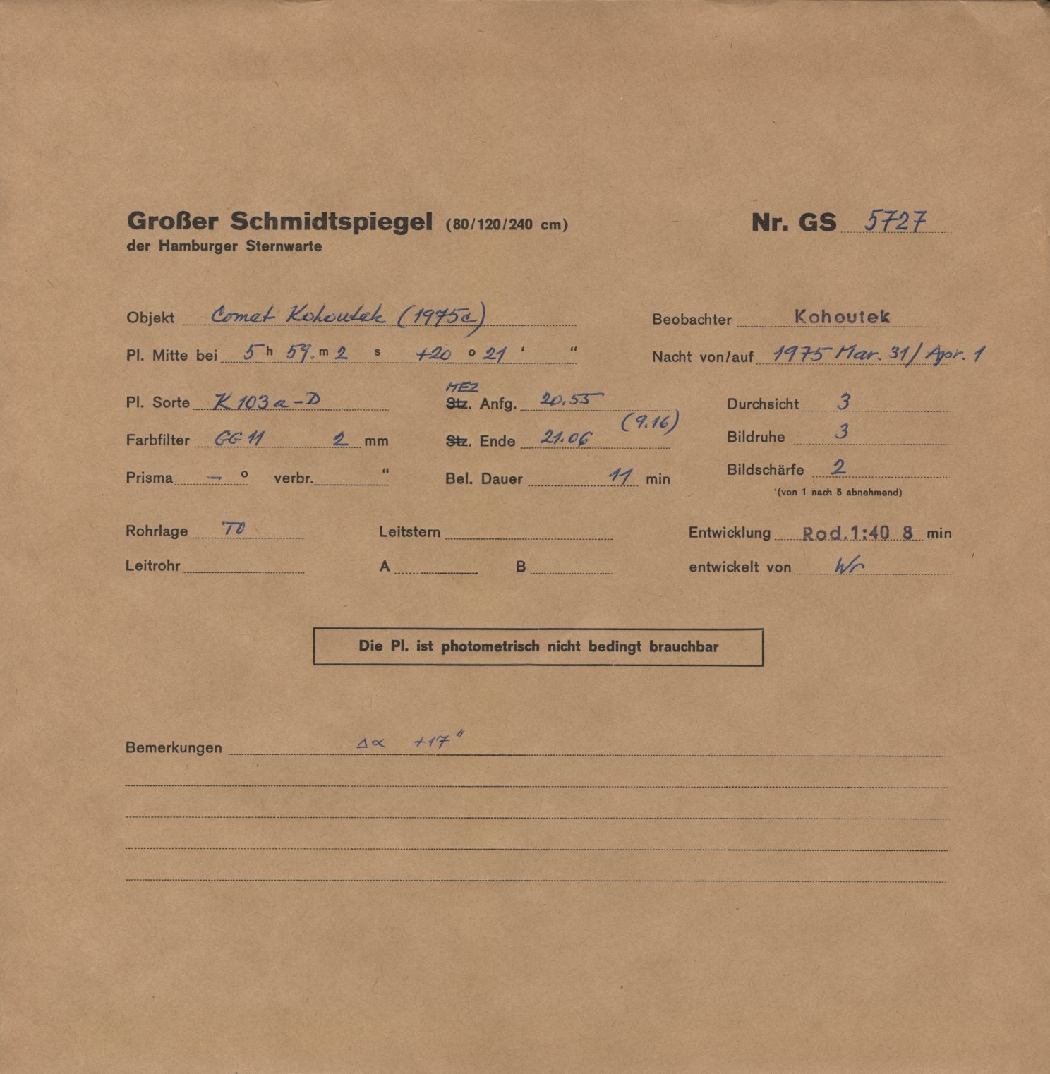 Logpage