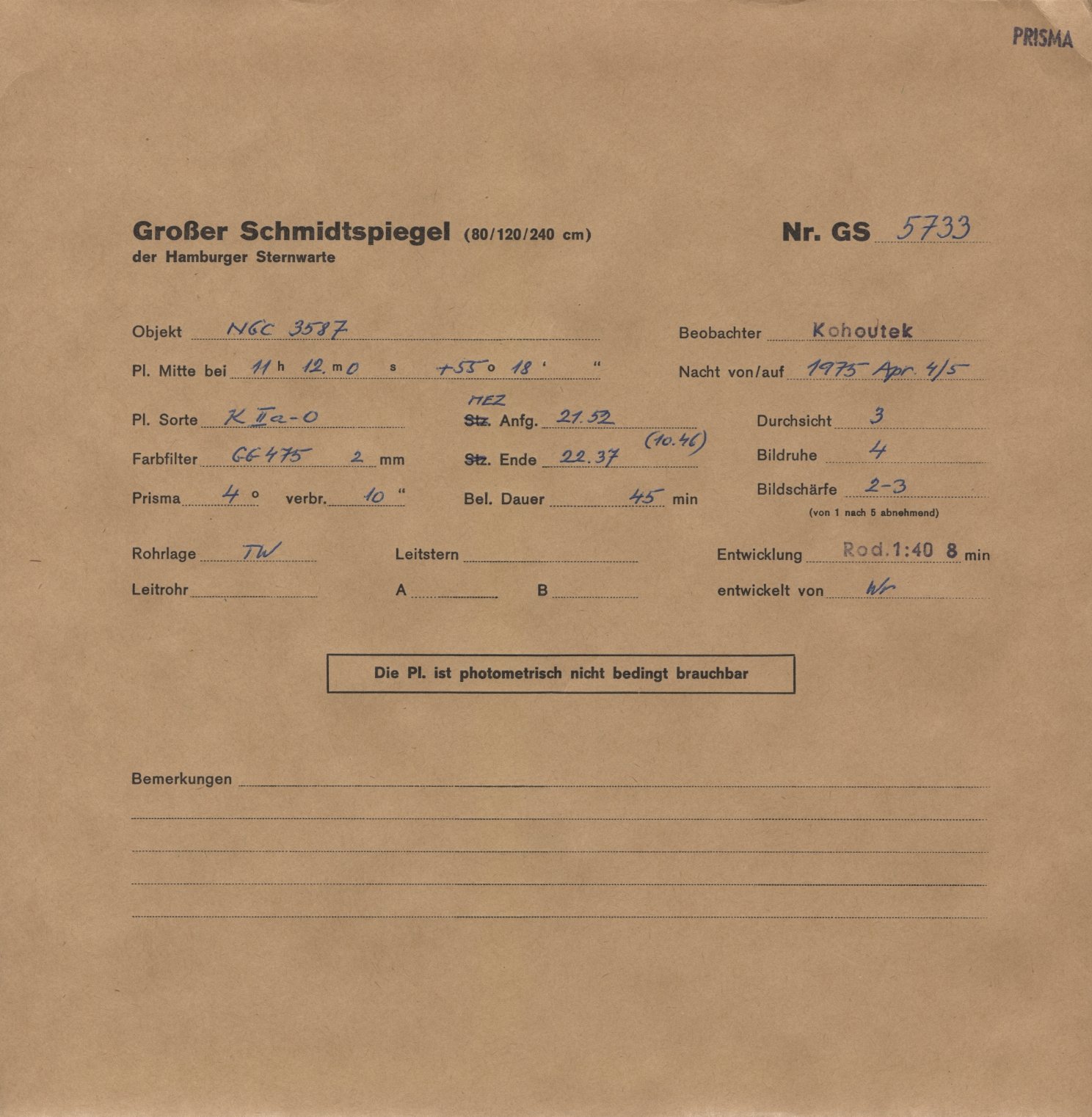 Logpage