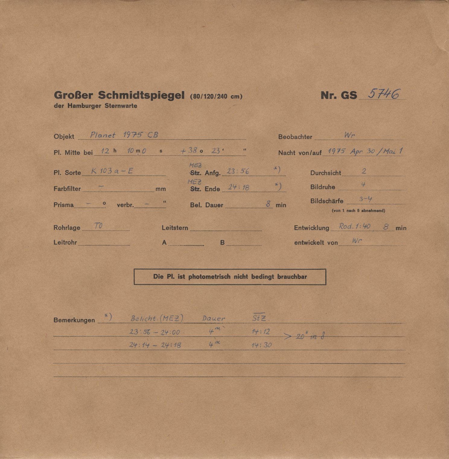 Logpage