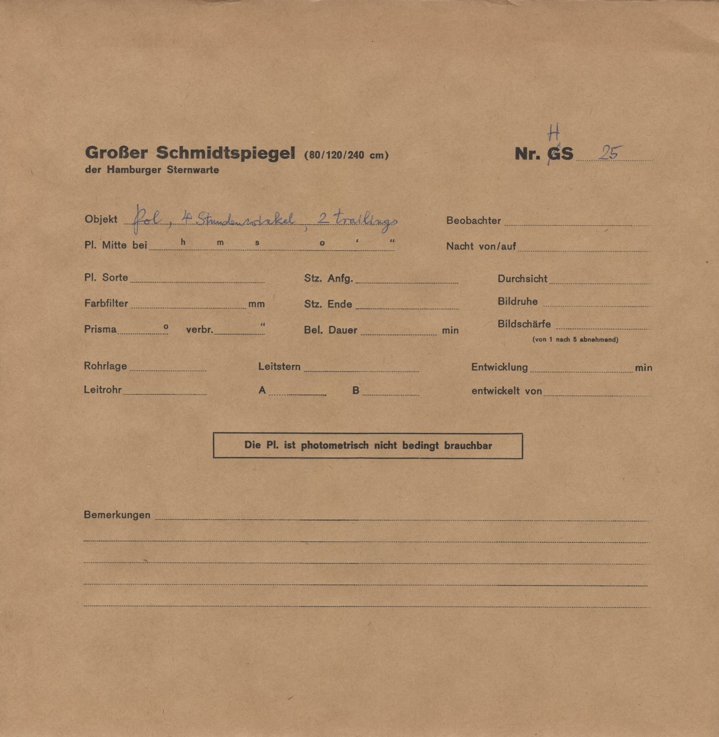 Logpage