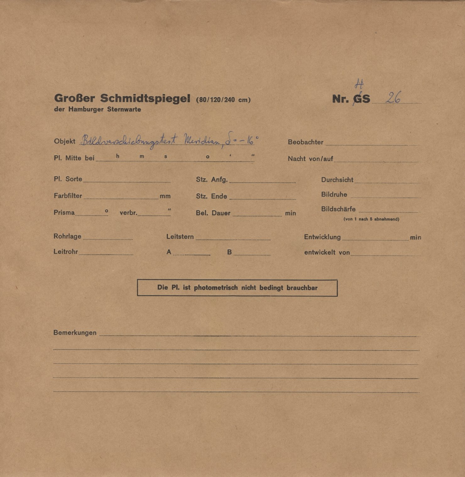 Logpage