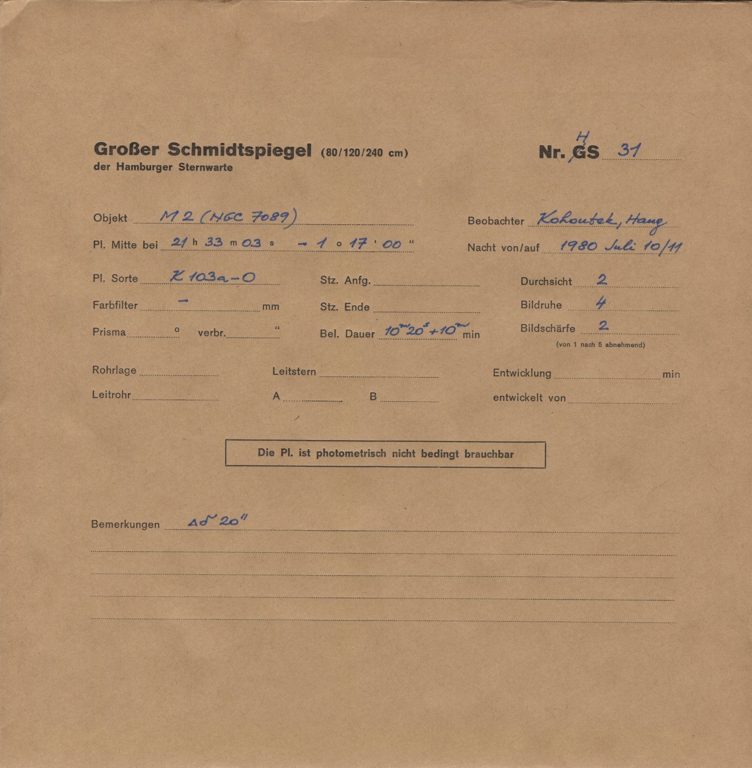 Logpage