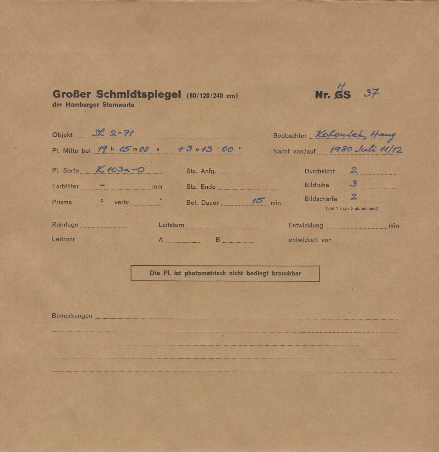 Logpage