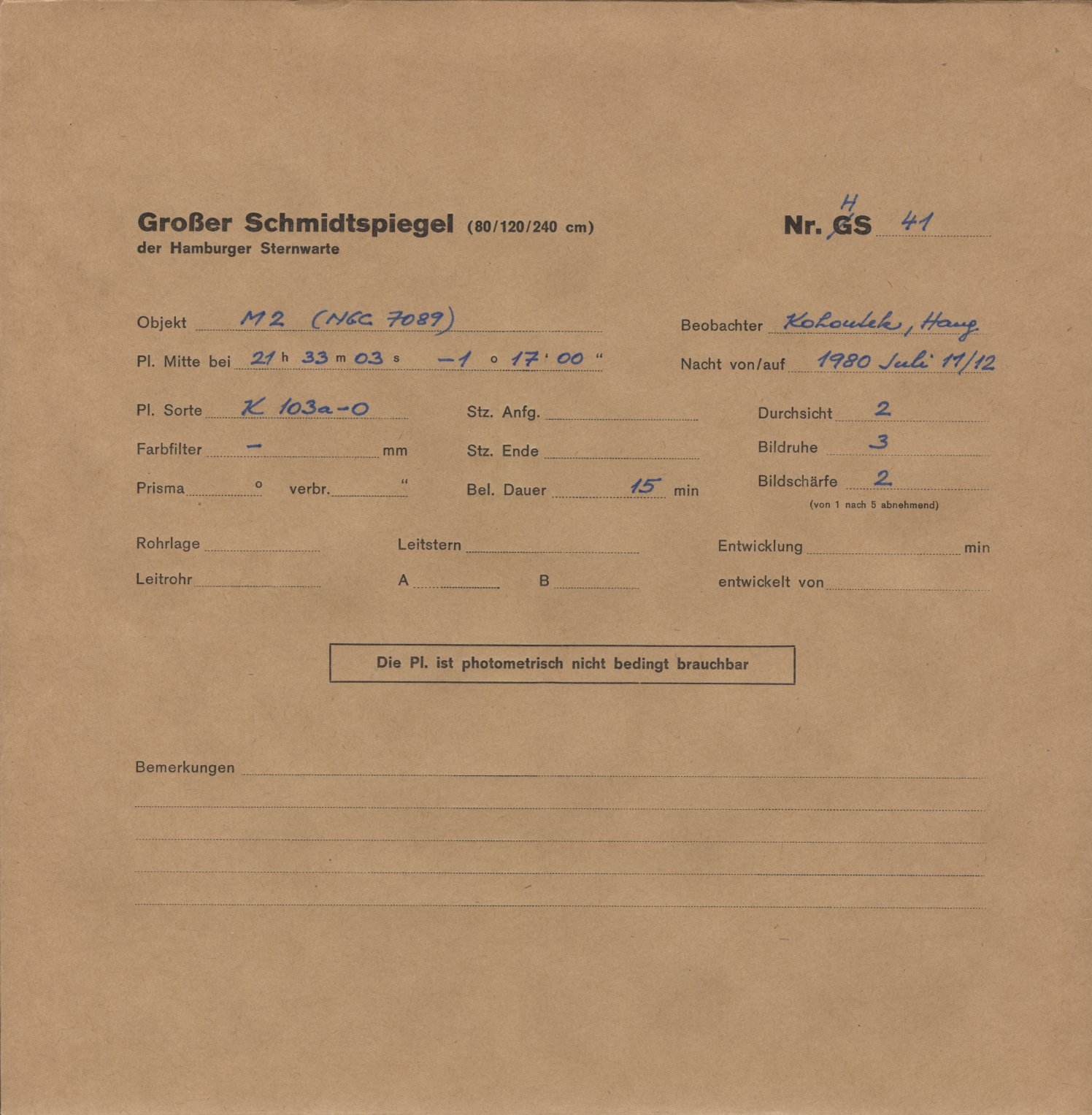Logpage
