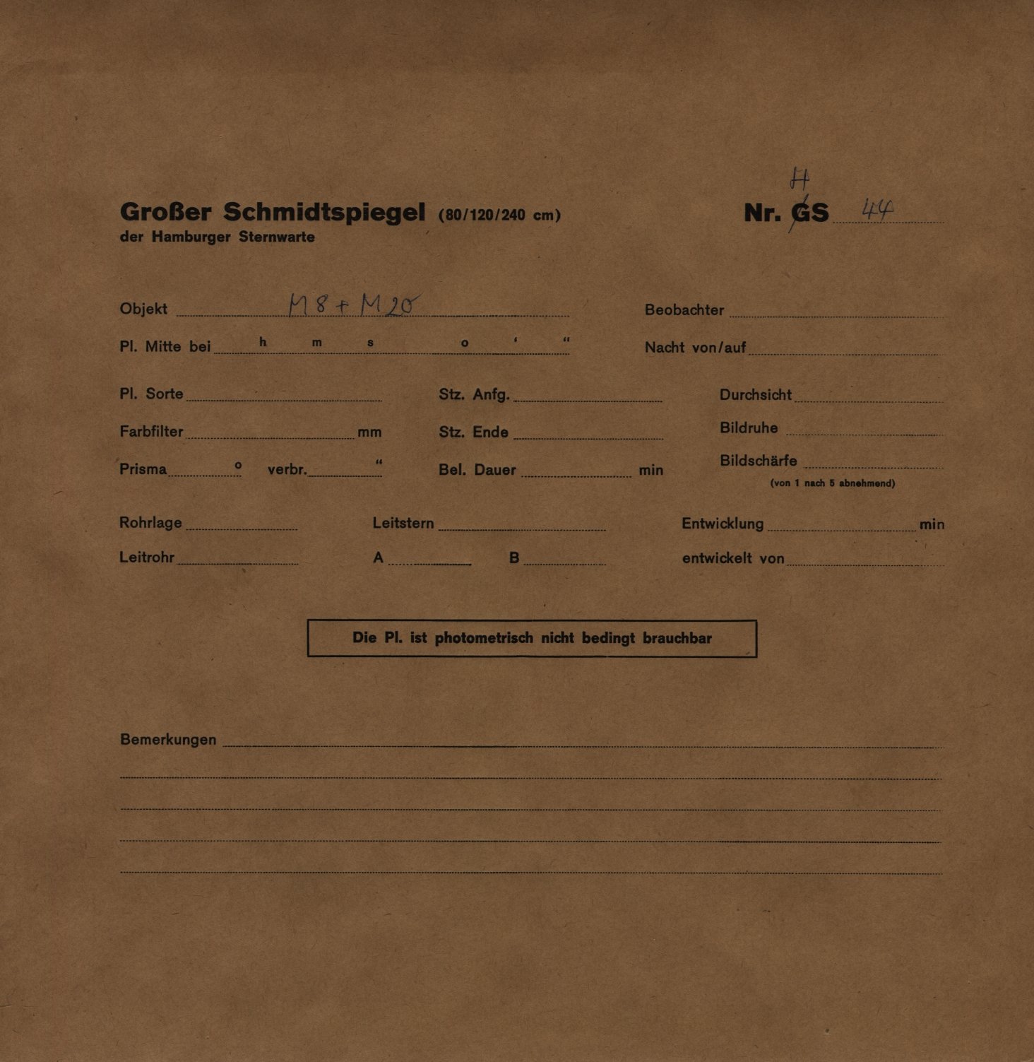 Logpage