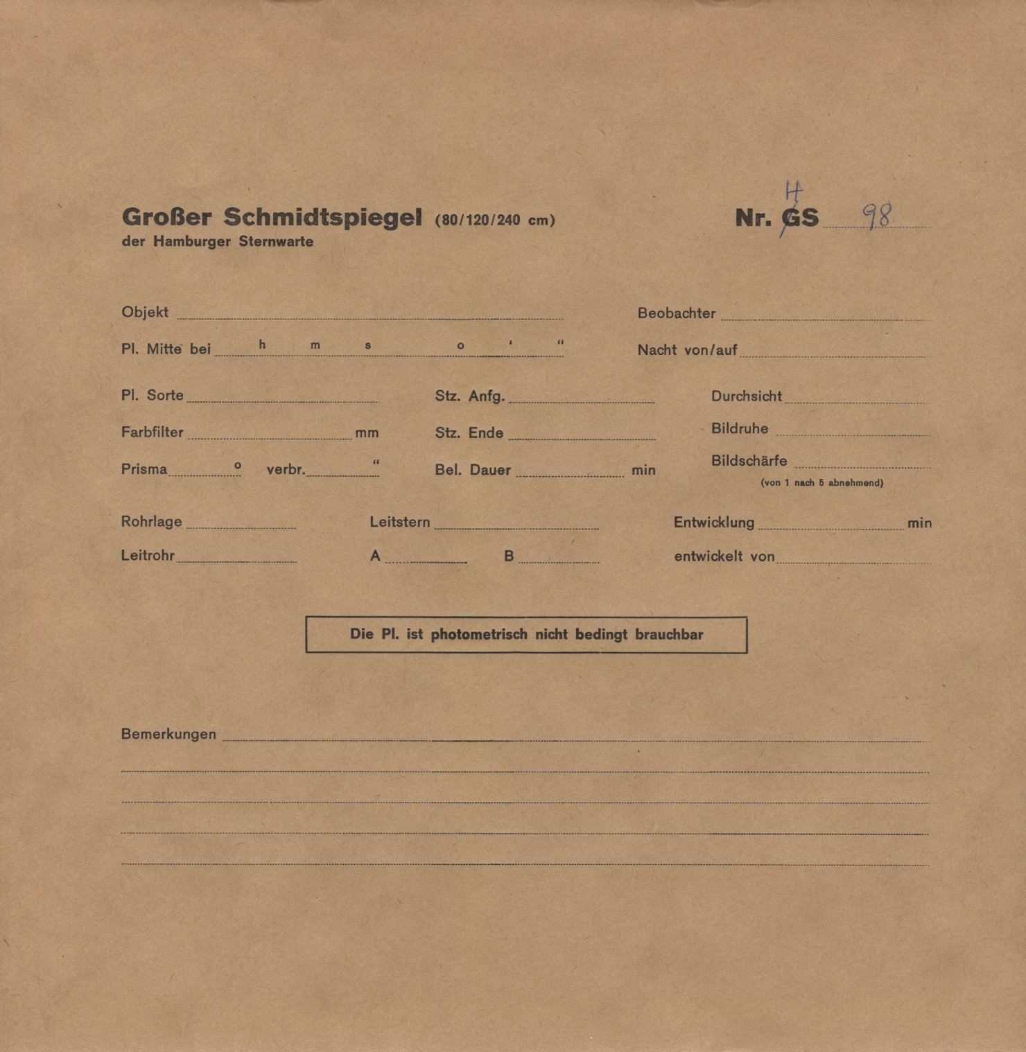 Logpage