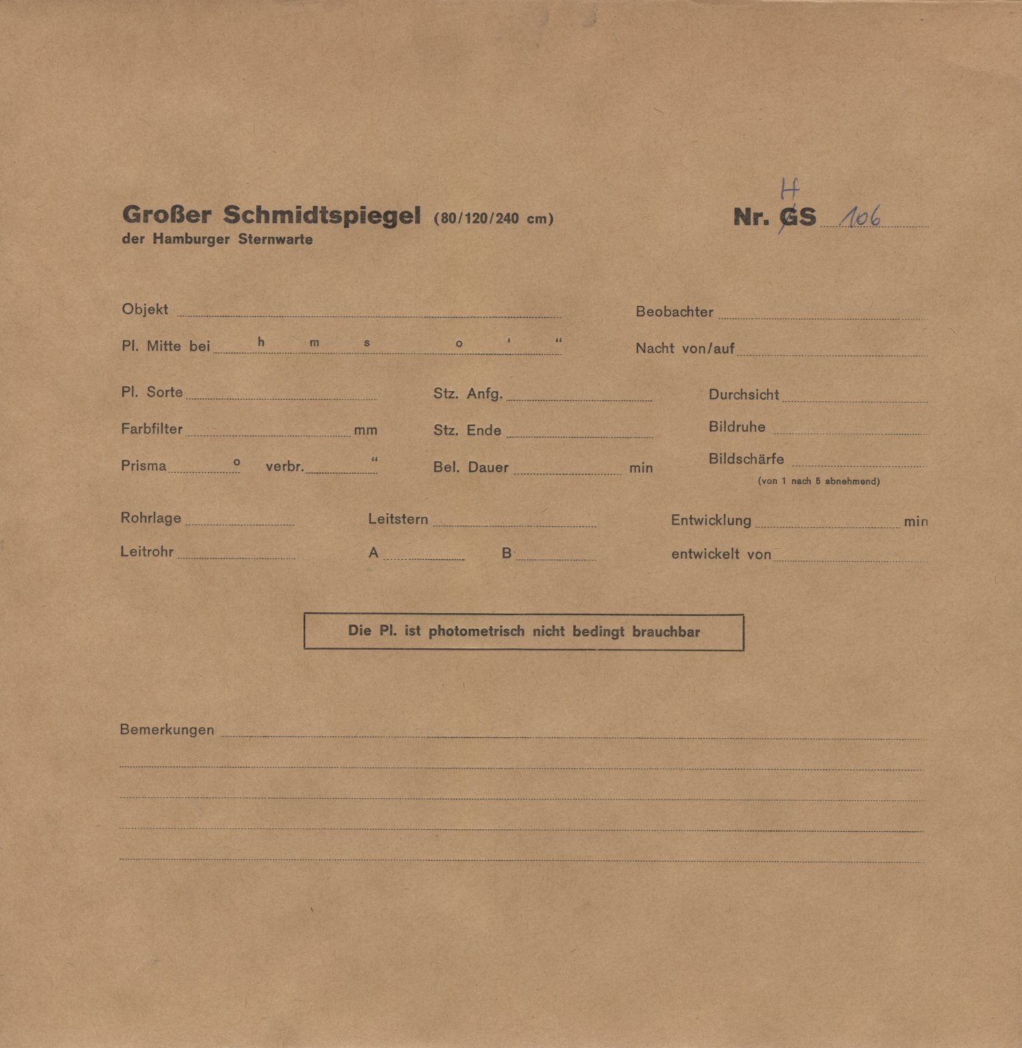 Logpage