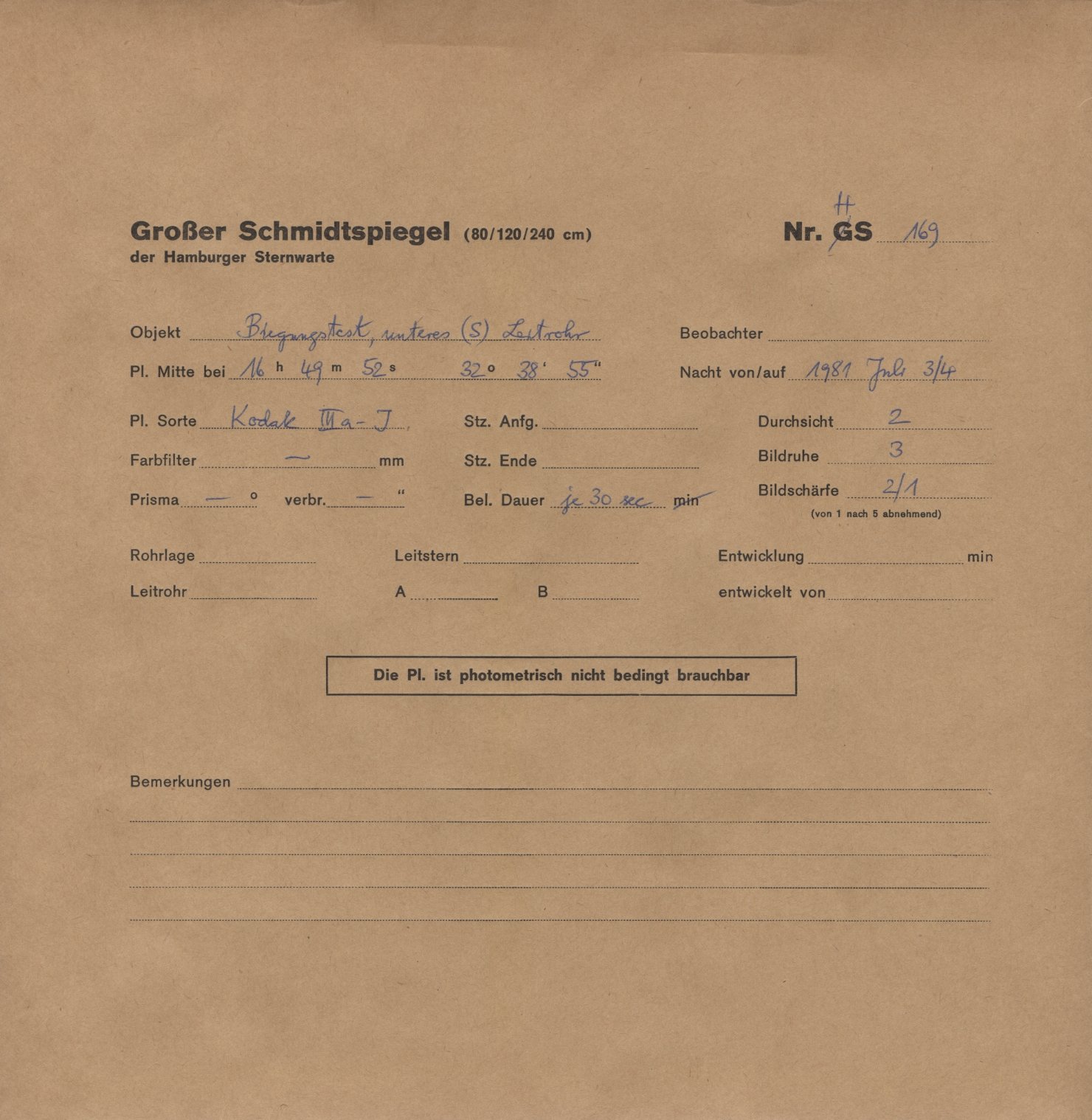 Logpage