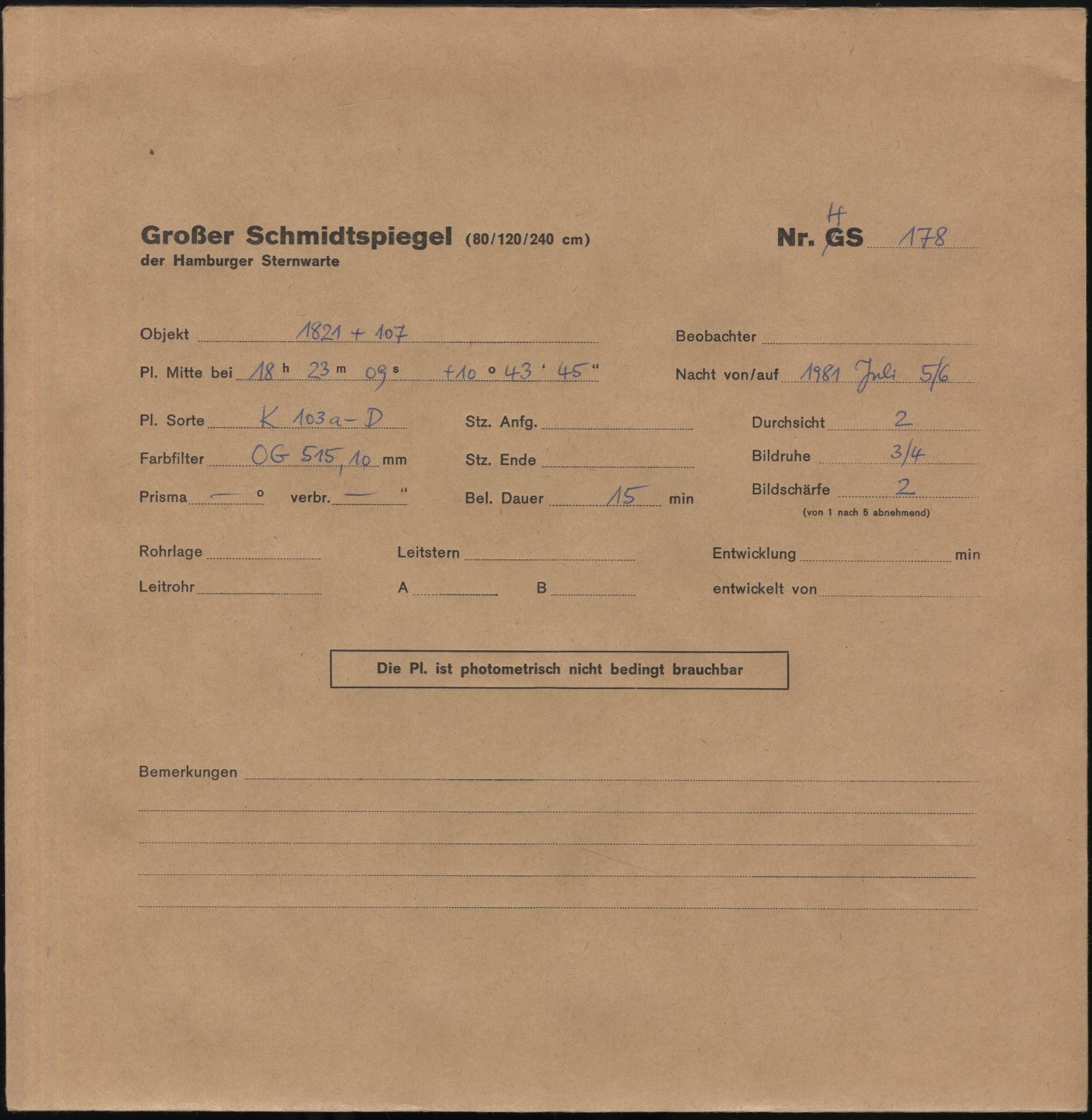 Logpage
