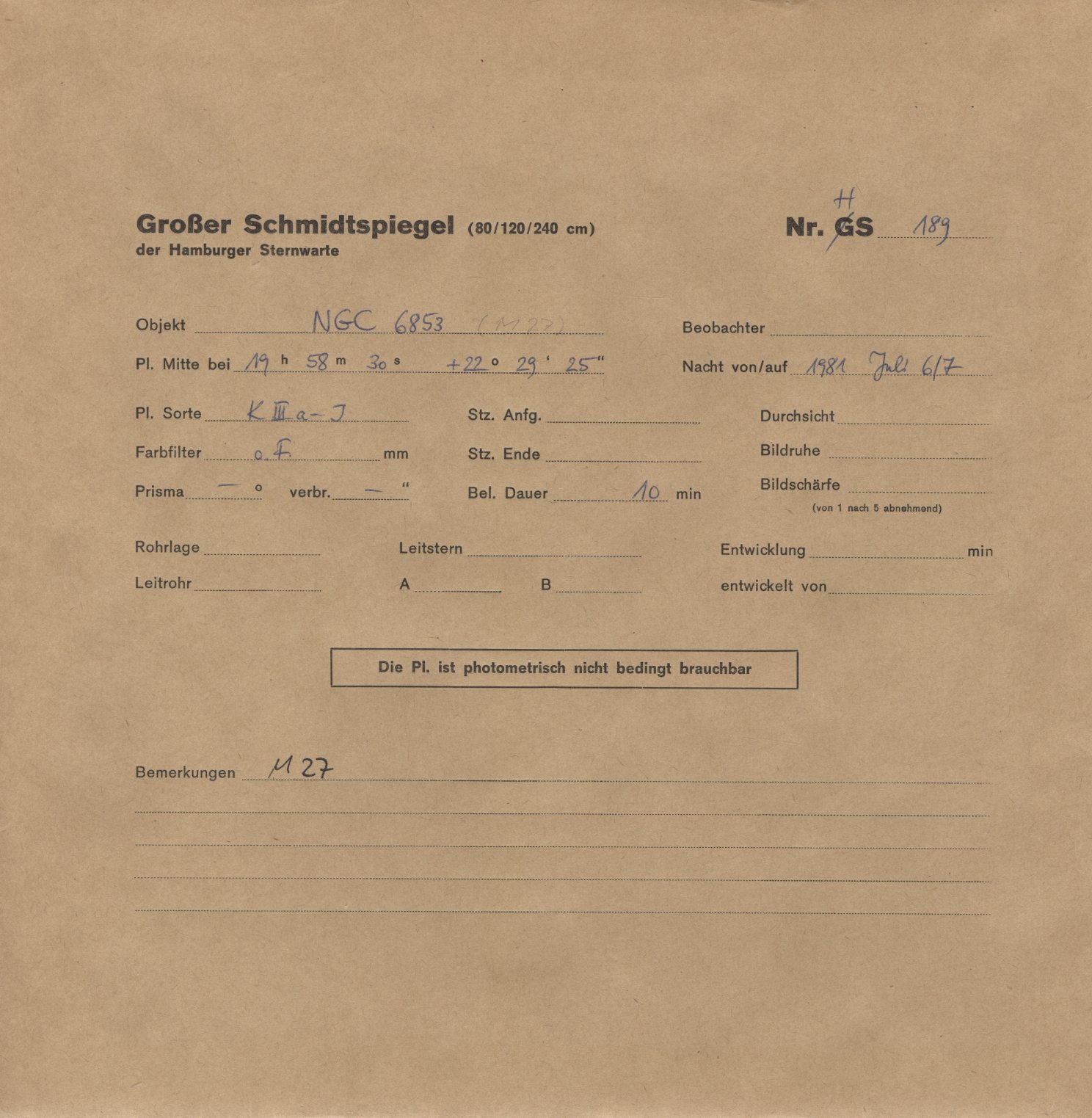Logpage