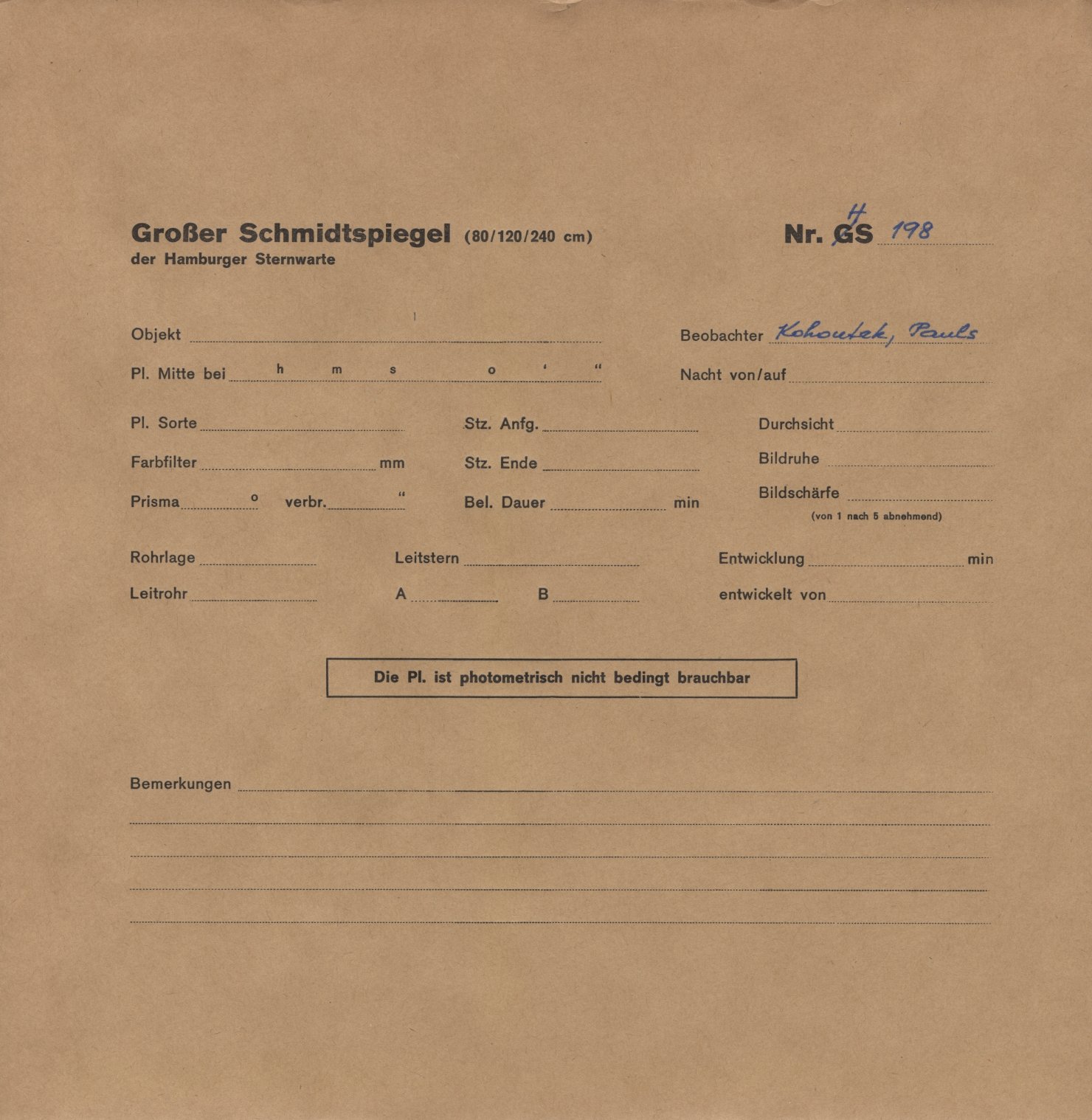 Logpage