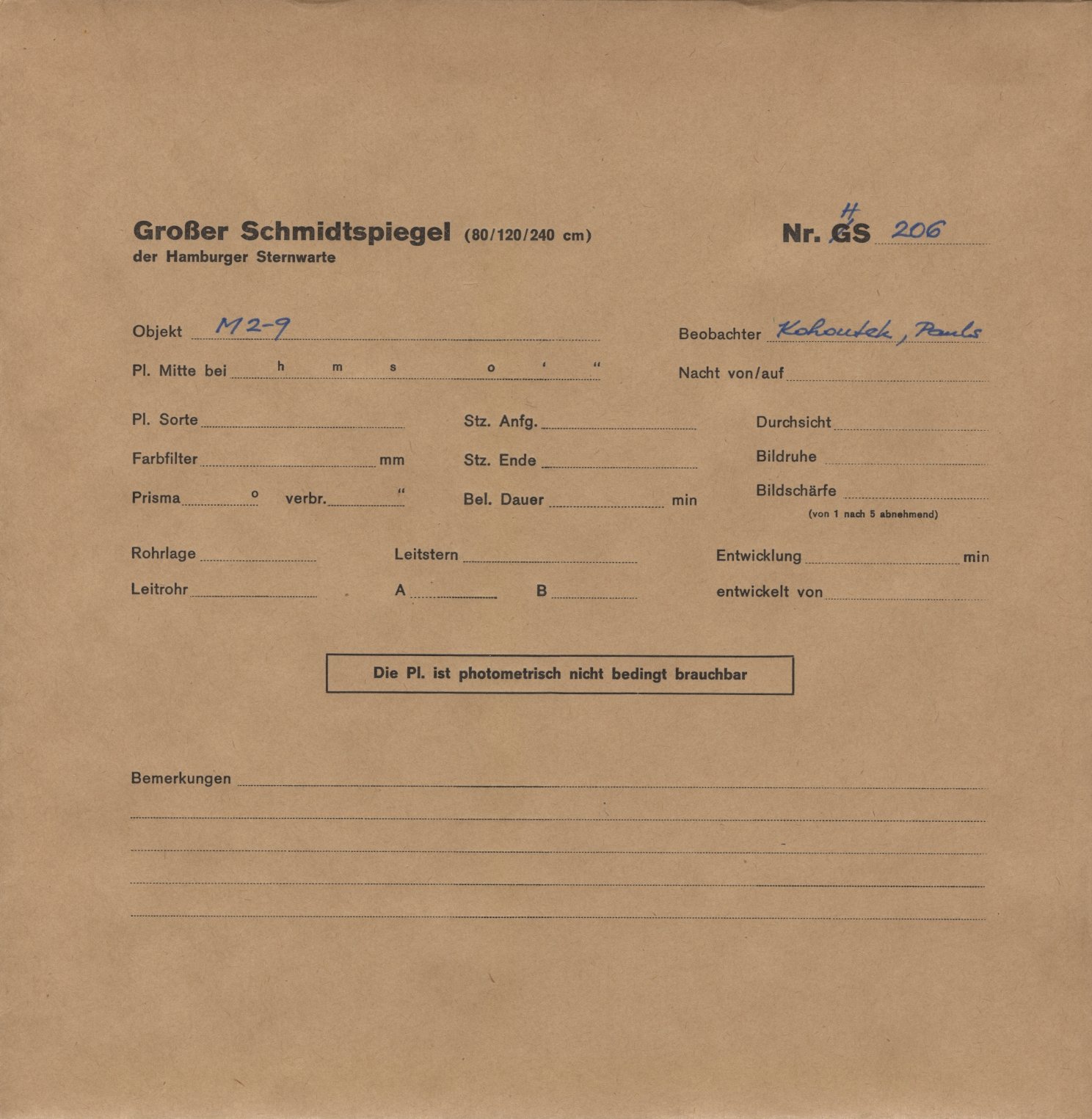 Logpage