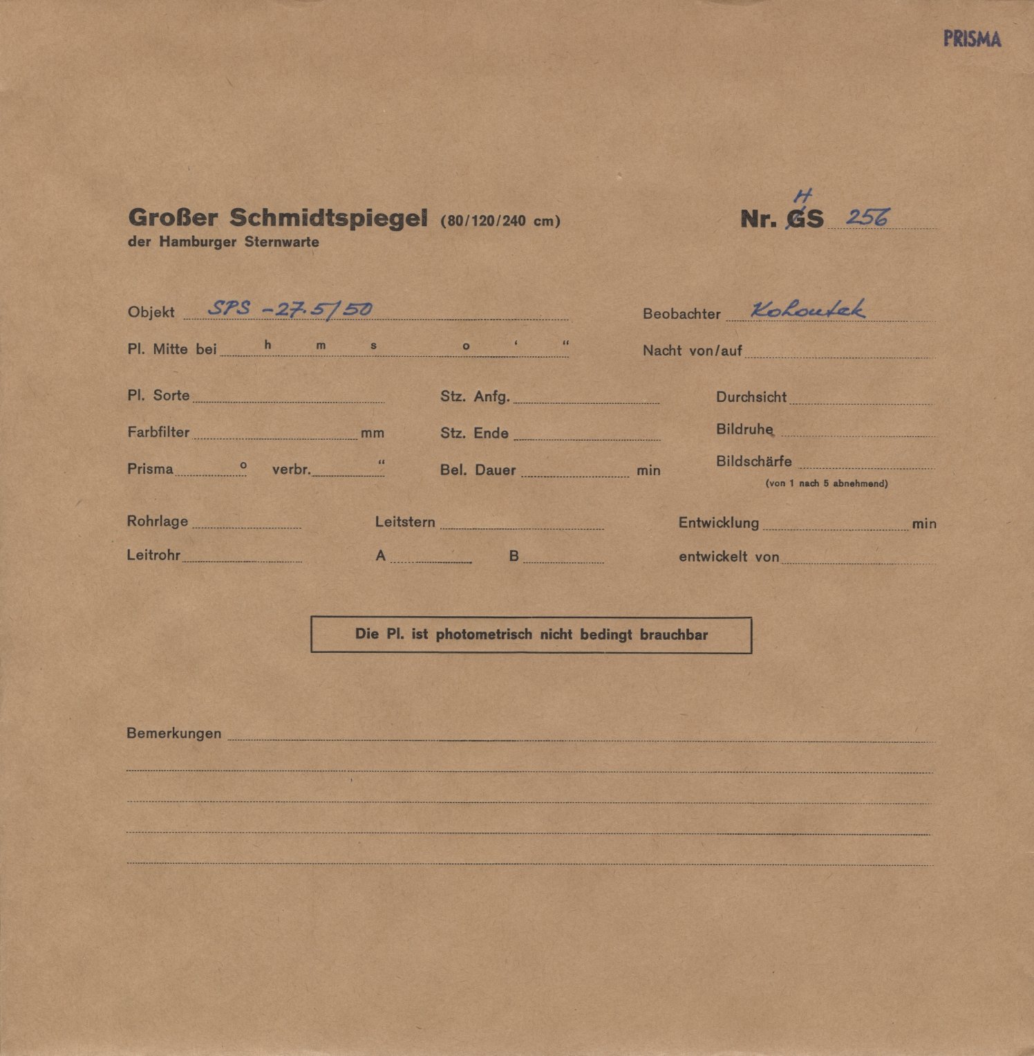 Logpage
