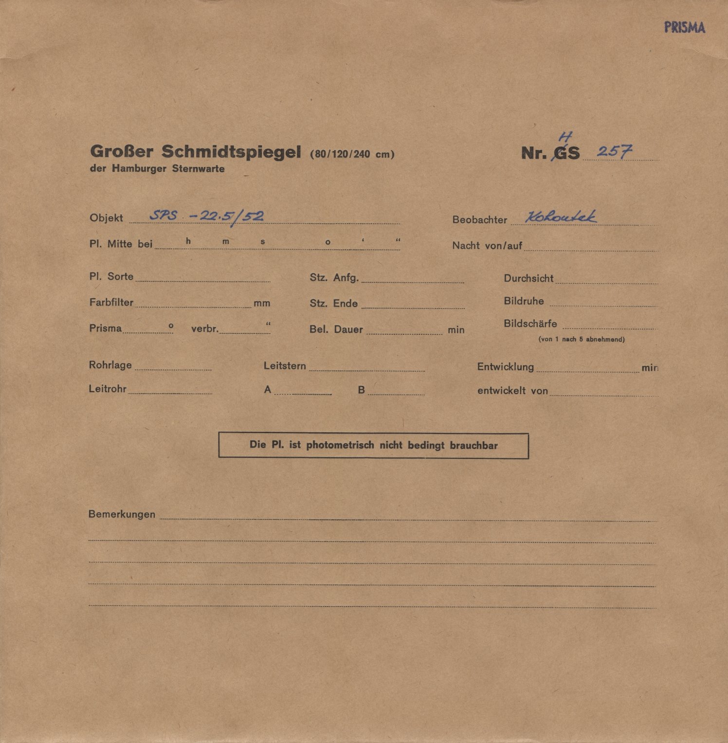Logpage