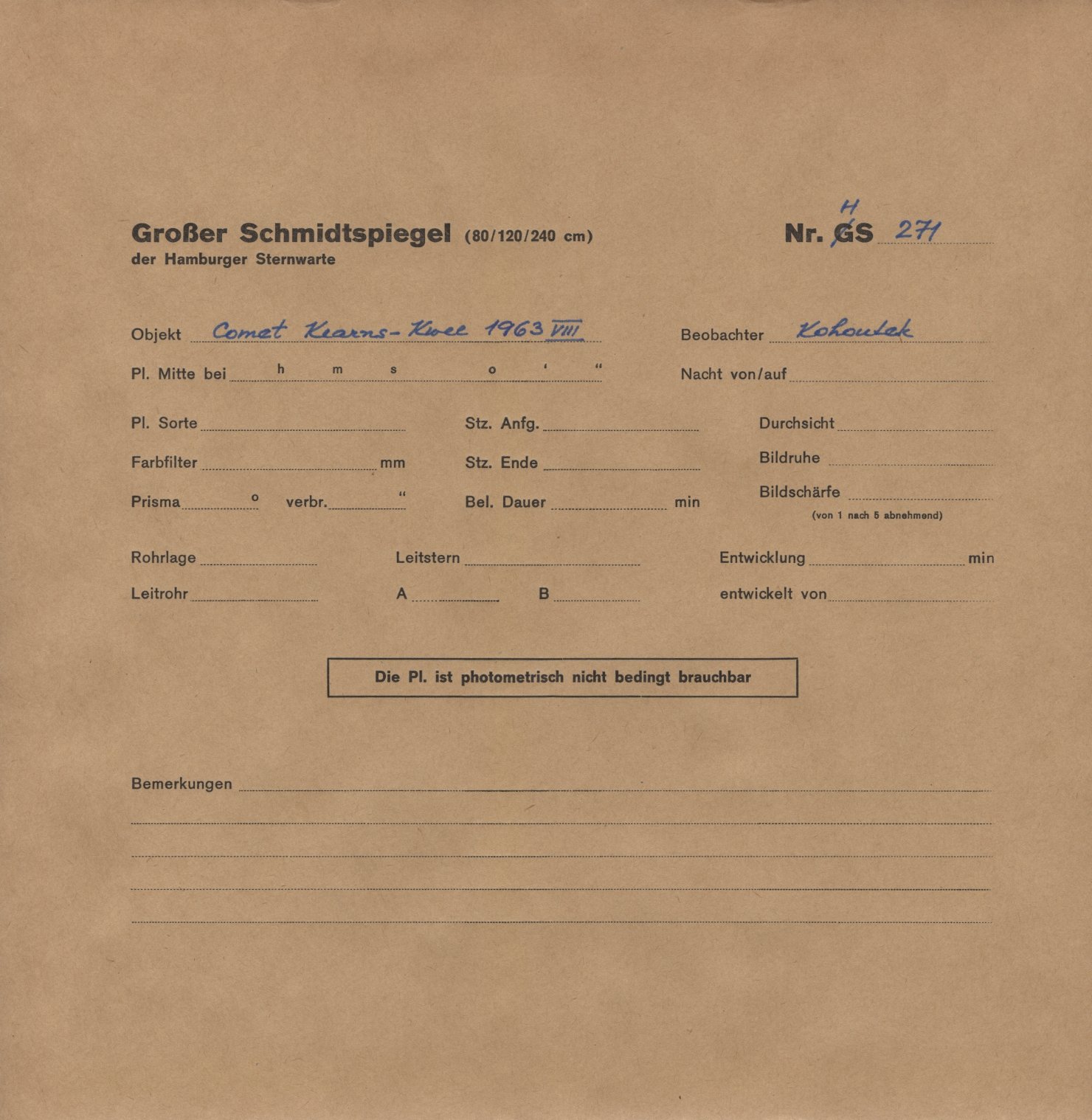 Logpage