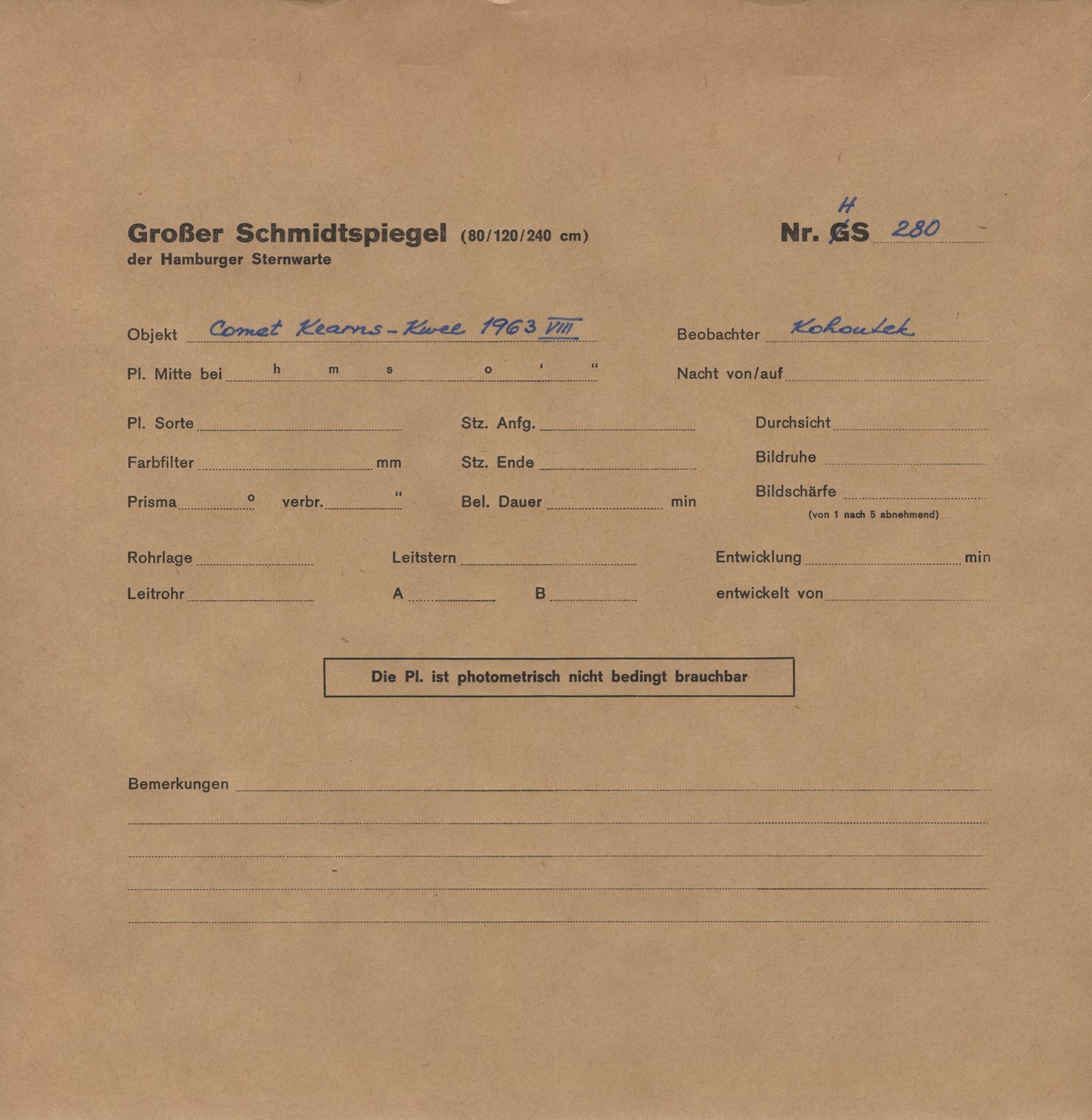 Logpage