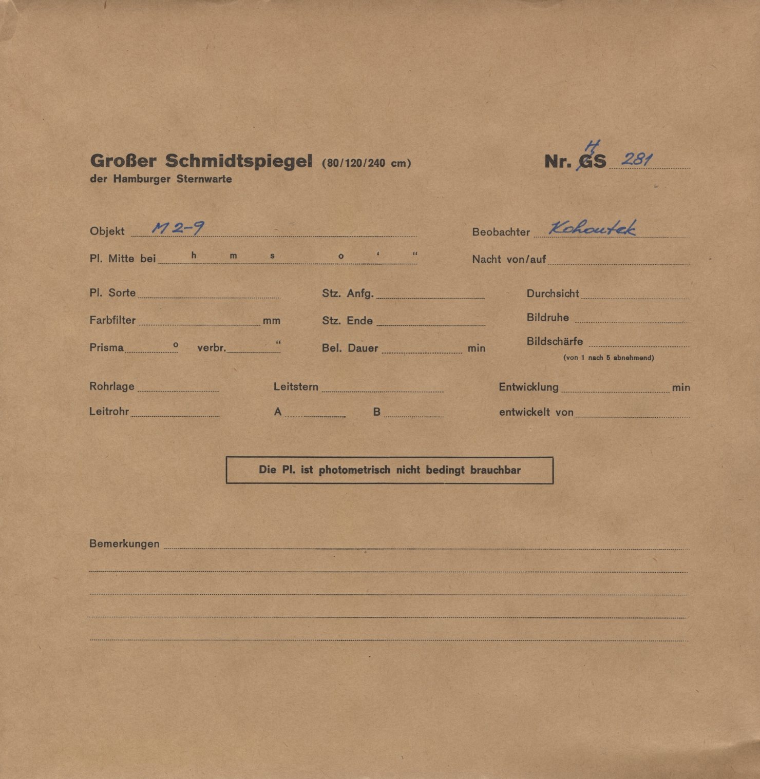 Logpage
