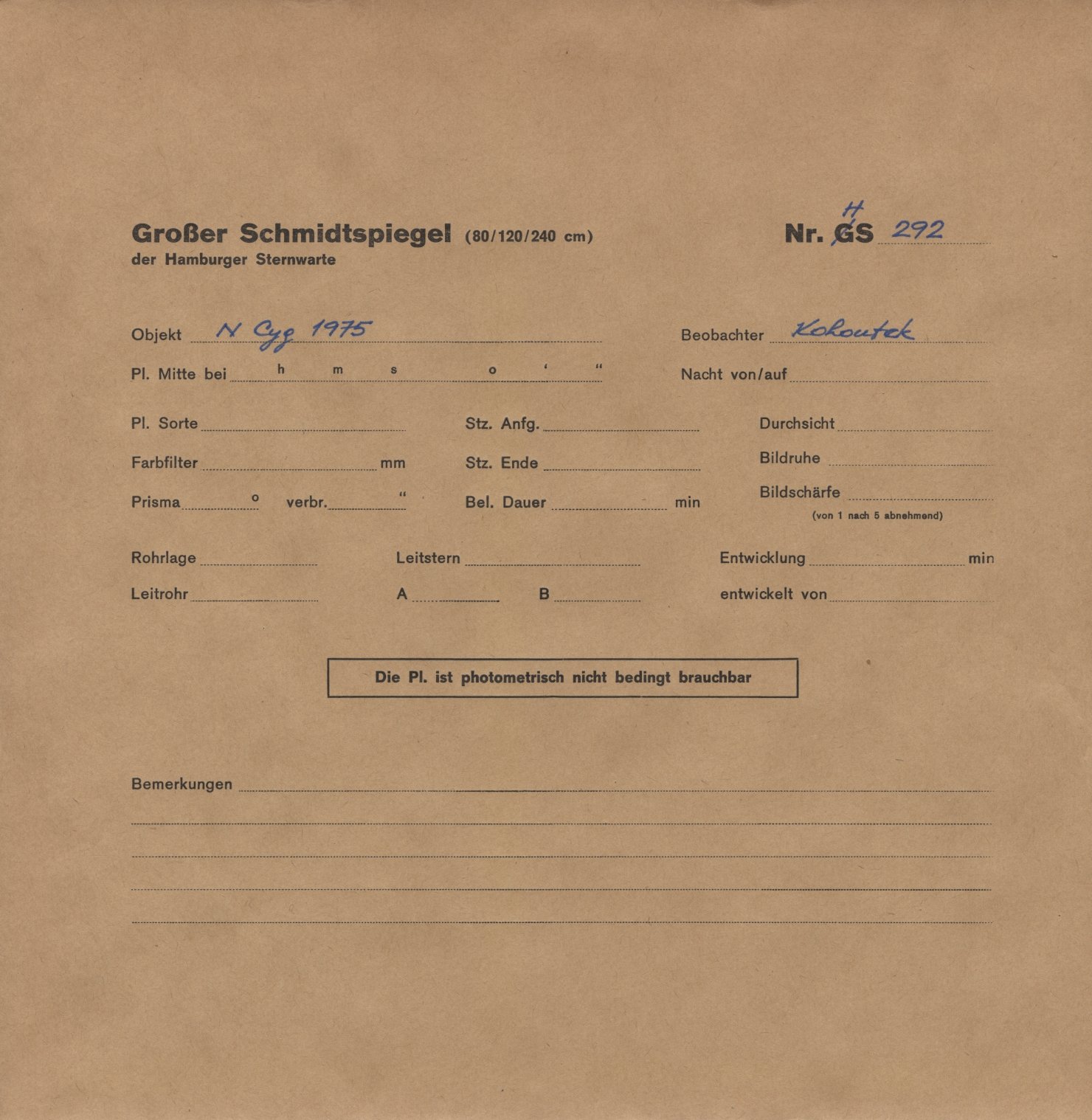 Logpage
